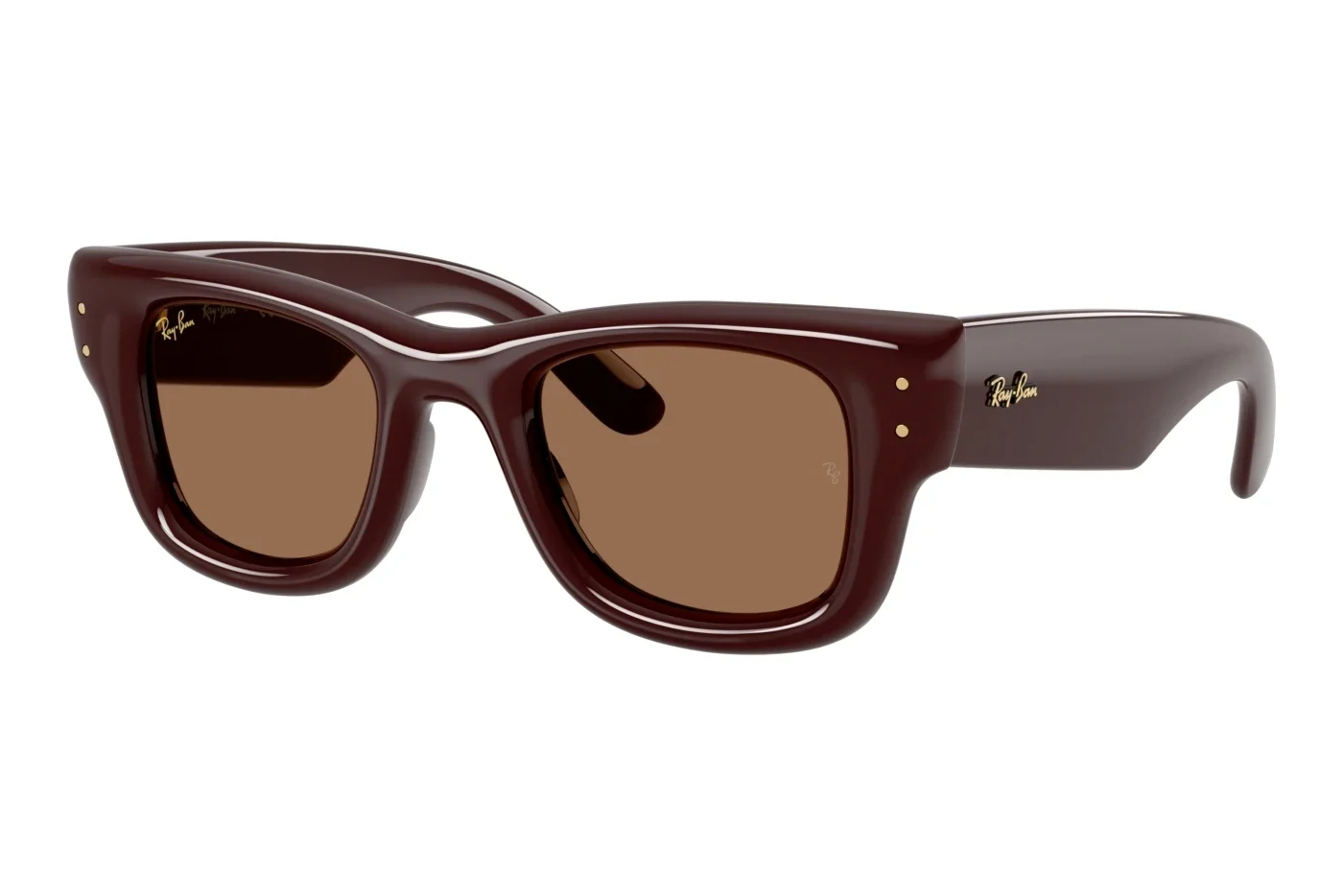 Ray-Ban x A$AP Rocky napszemüveg - Dark Brown / Dark Brown