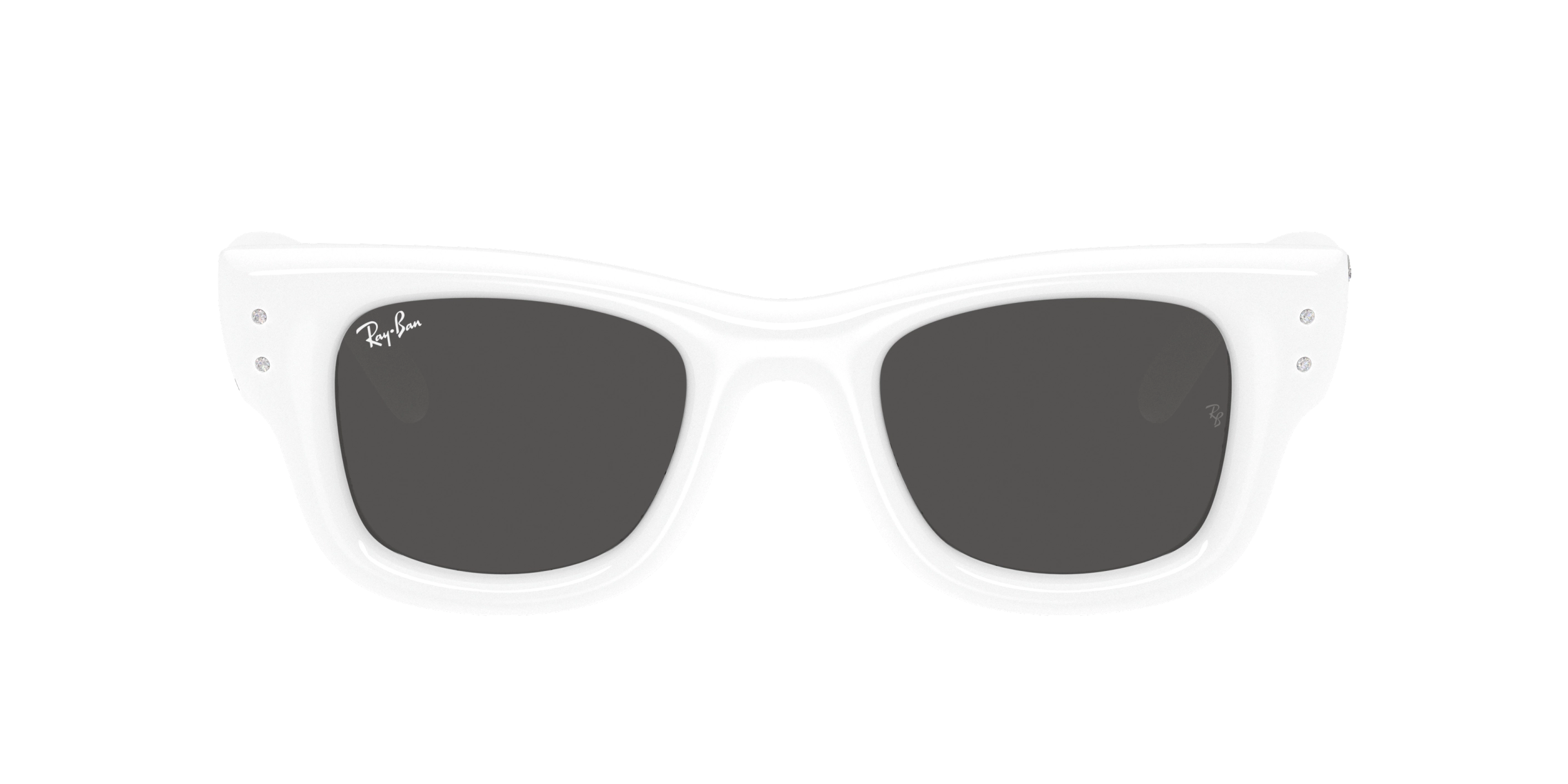 Ray-Ban x A$AP ROCKY napszemüveg - Wayfarer Puffer - White / Black