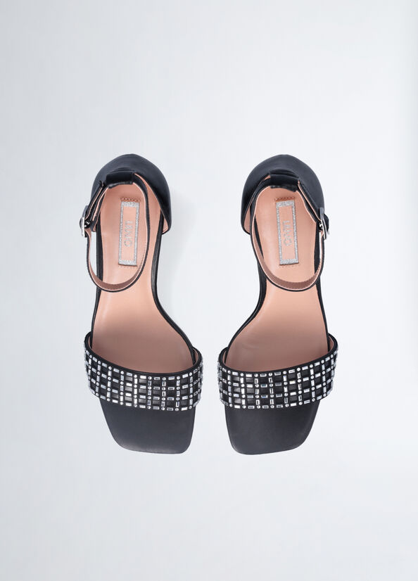 Liu Jo - Violet - Bőr Magassarkú Női szandál