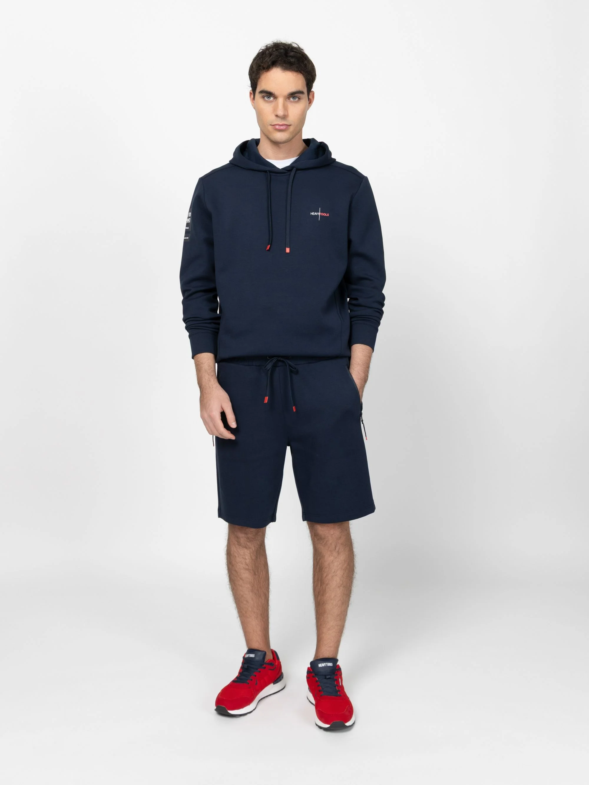 Heavy Tools - SILO / NAVY - Férfi melegítő pulóver