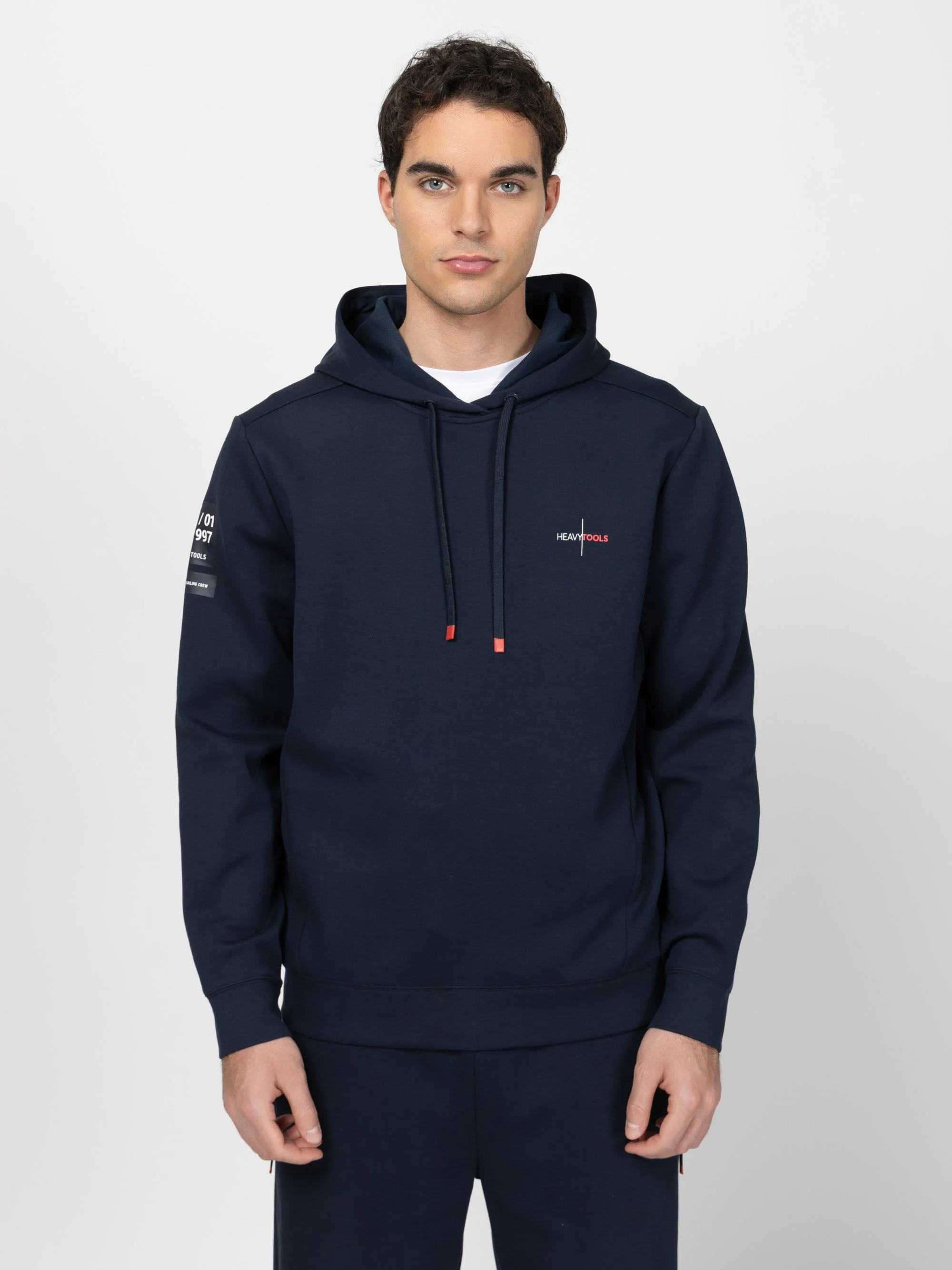 Heavy Tools - SILO / NAVY - Férfi melegítő pulóver