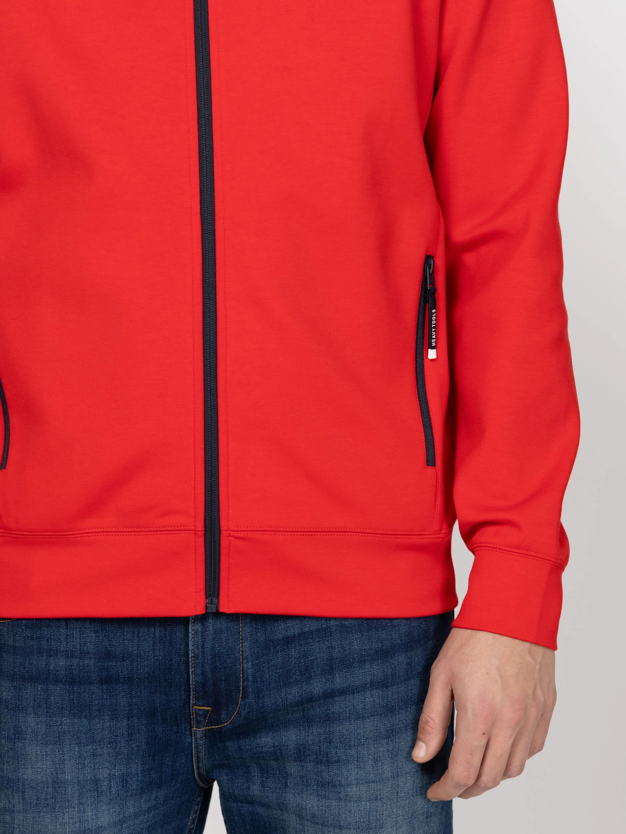 Heavy Tools - TELMES / RED - Férfi melegítő pulóver