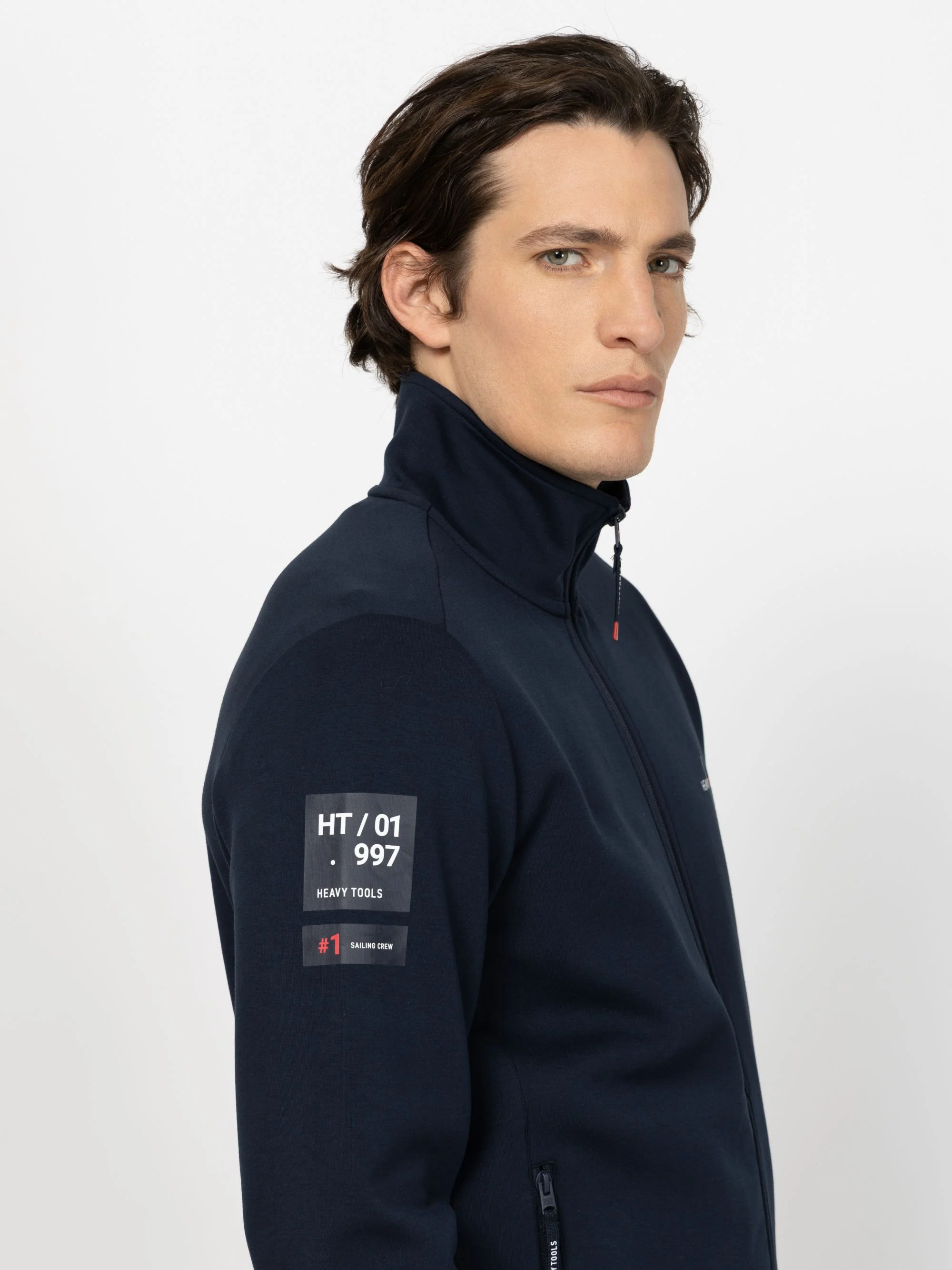 Heavy Tools - TELMES / NAVY - Férfi melegítő pulóver