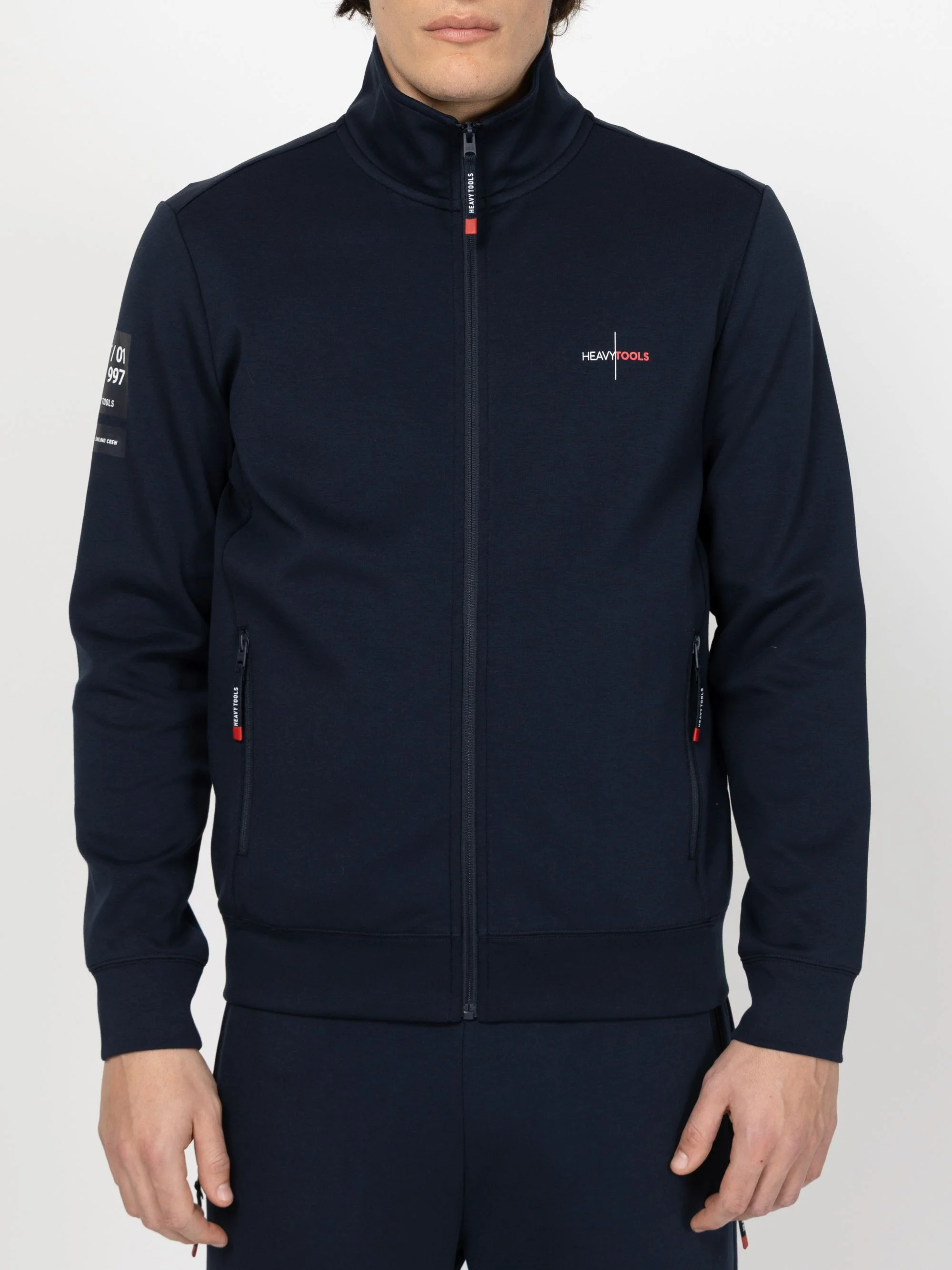 Heavy Tools - TELMES / NAVY - Férfi melegítő pulóver