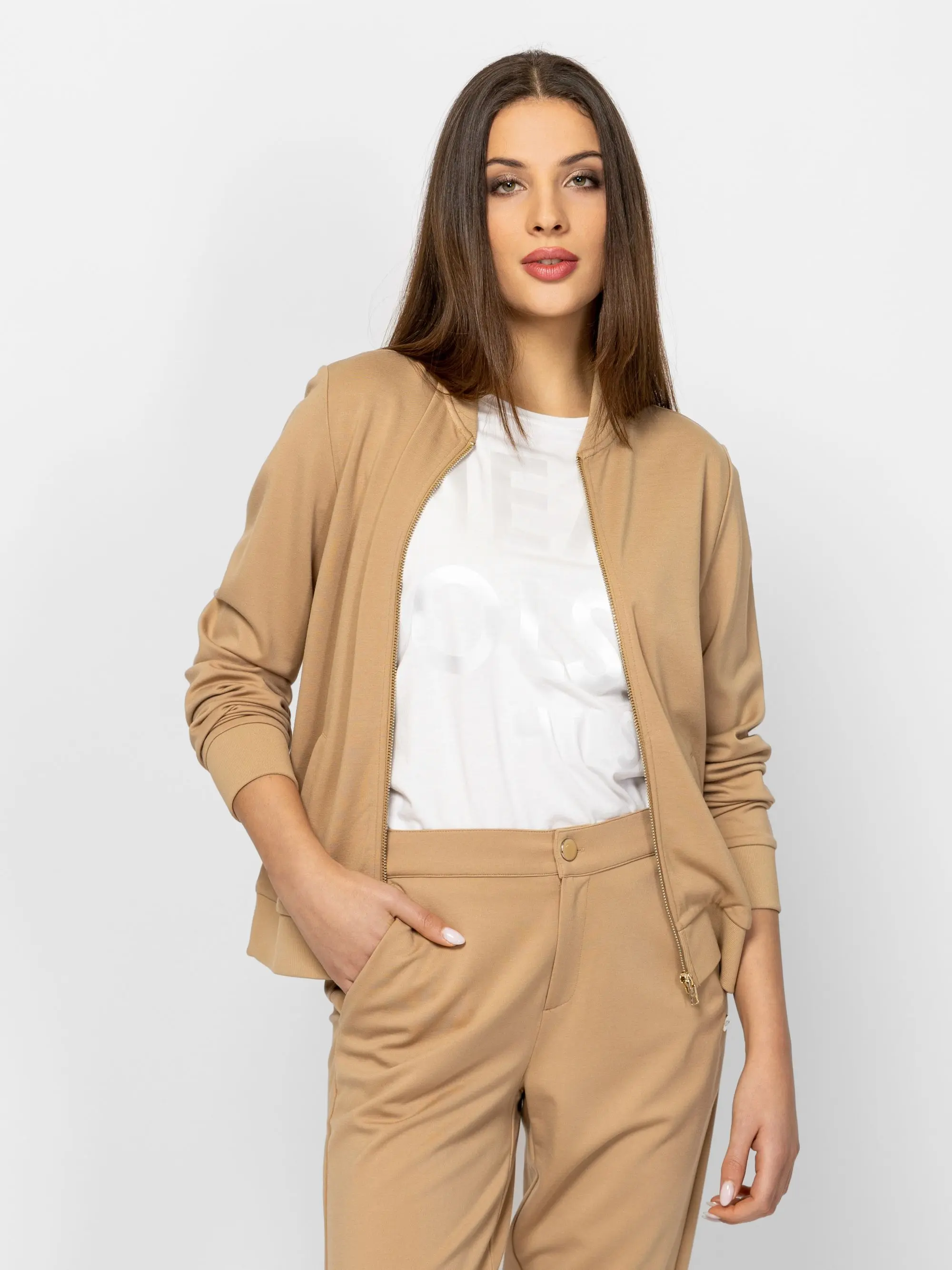 Heavy Tools - TINELLA / BEIGE - Elegáns Női pulóver