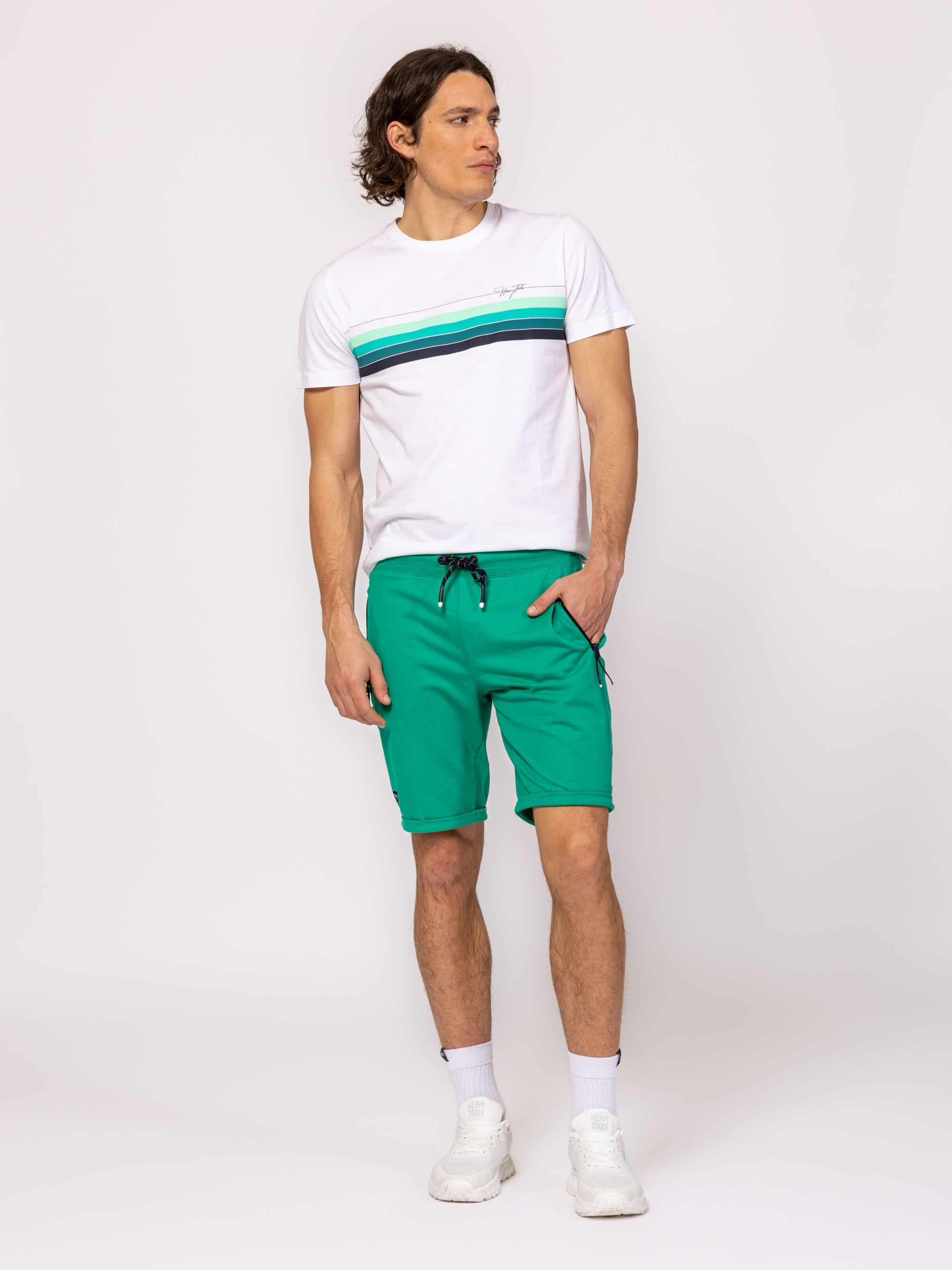 Heavy Tools - ZORDONS25 / GREEN - Sportos Férfi rövidnadrág