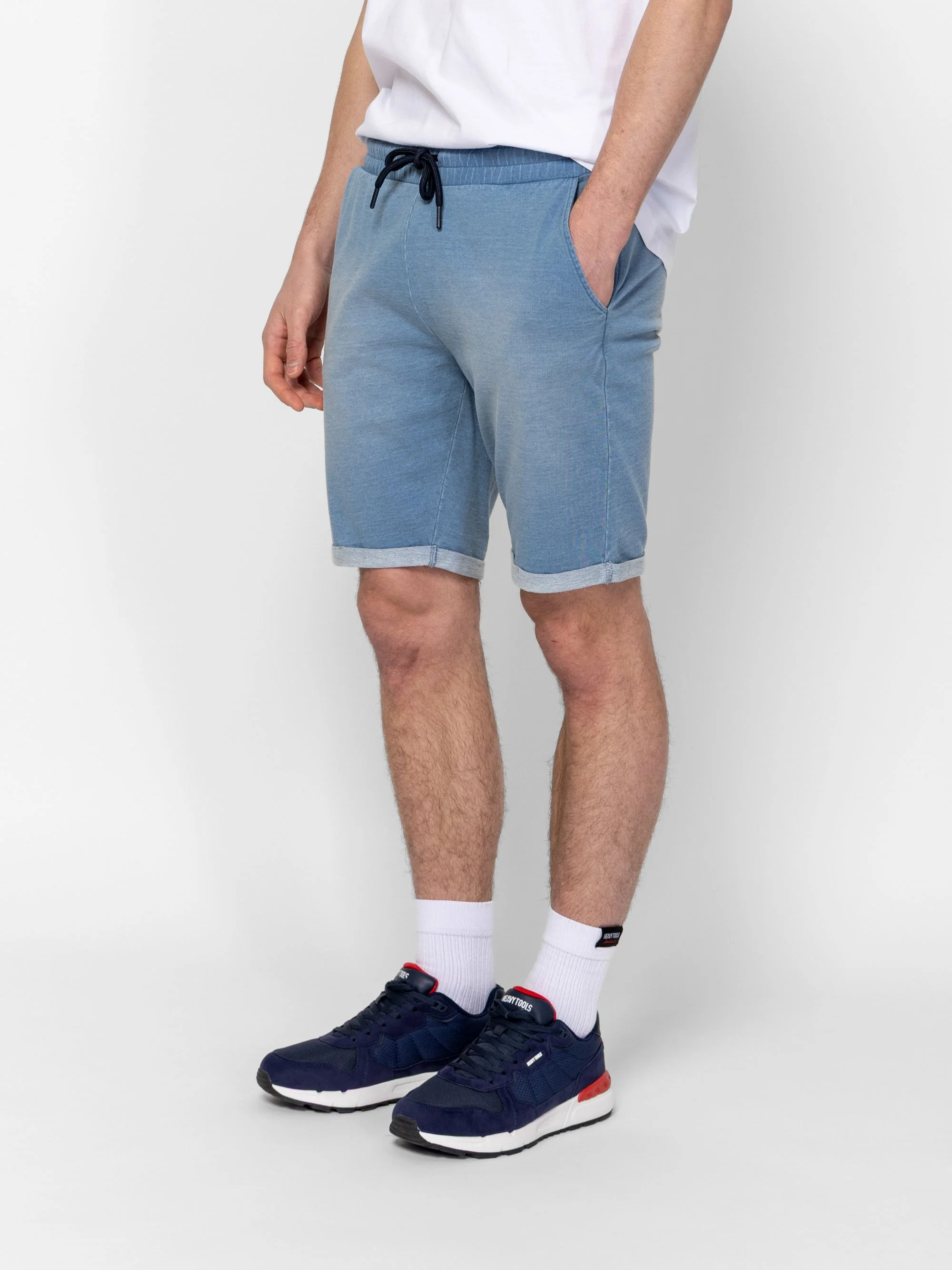 Heavy Tools - ZETS26 / JEANS - Sportos Férfi rövidnadrág