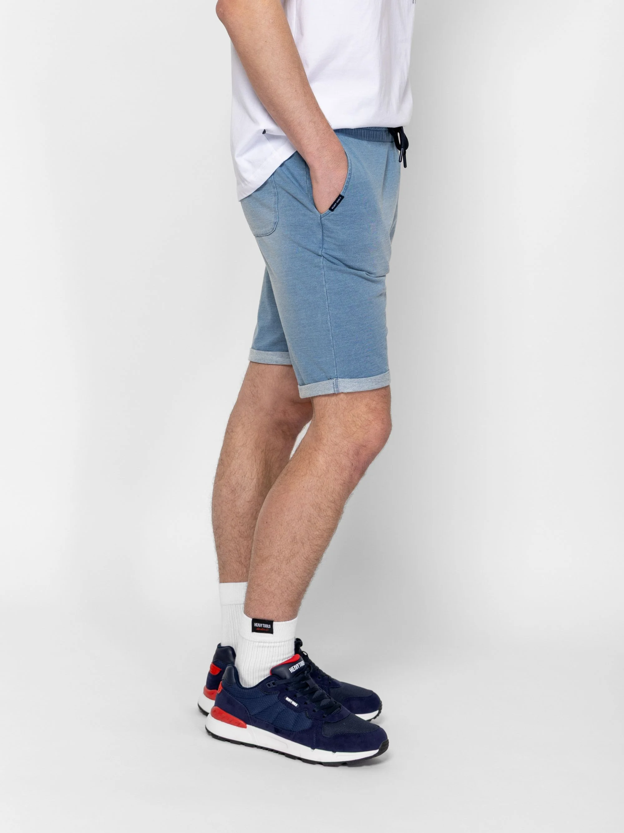 Heavy Tools - ZETS26 / JEANS - Sportos Férfi rövidnadrág