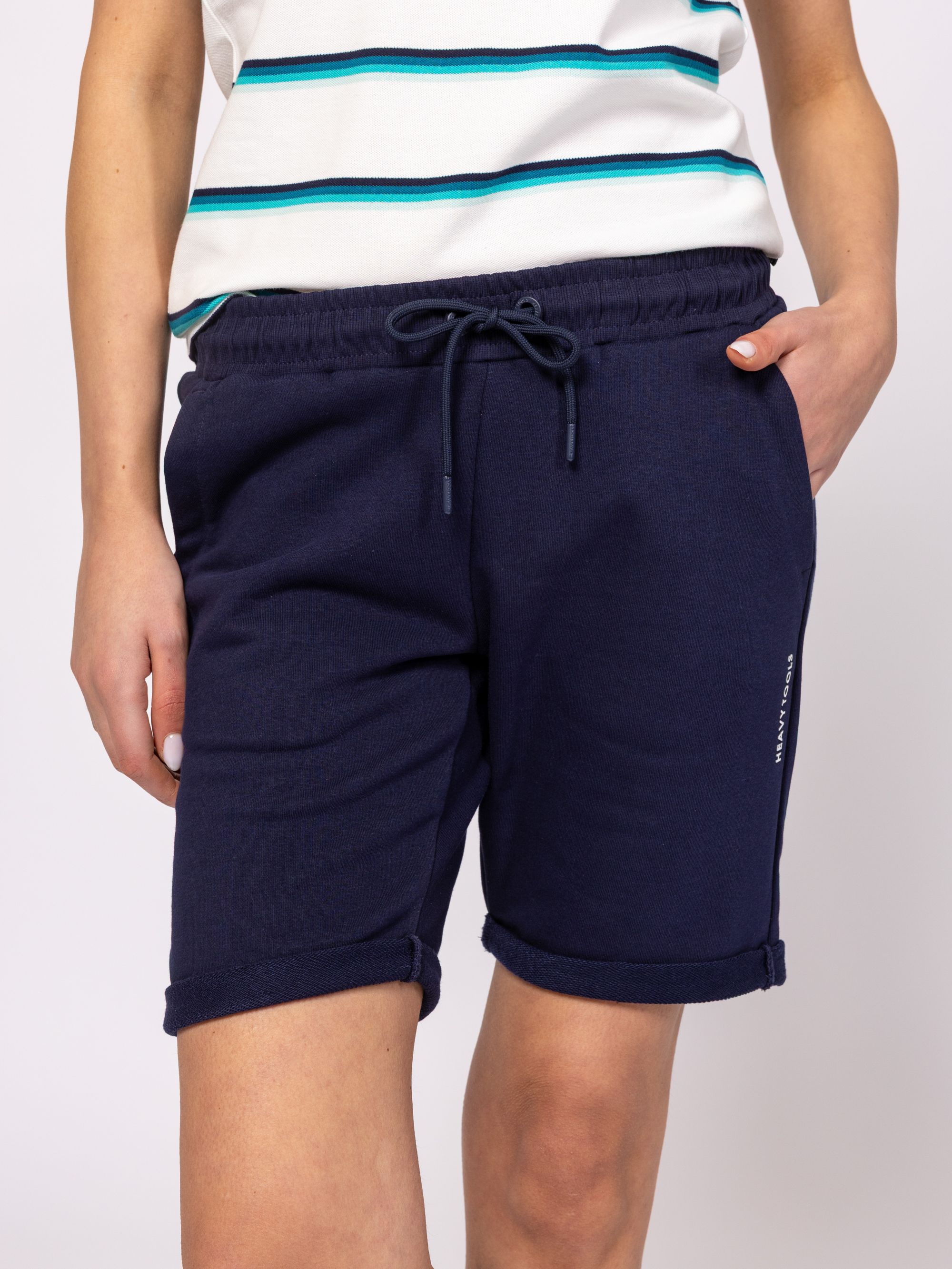 Heavy Tools - ZICLAKS25 / NAVY - Sportos Női rövidnadrág