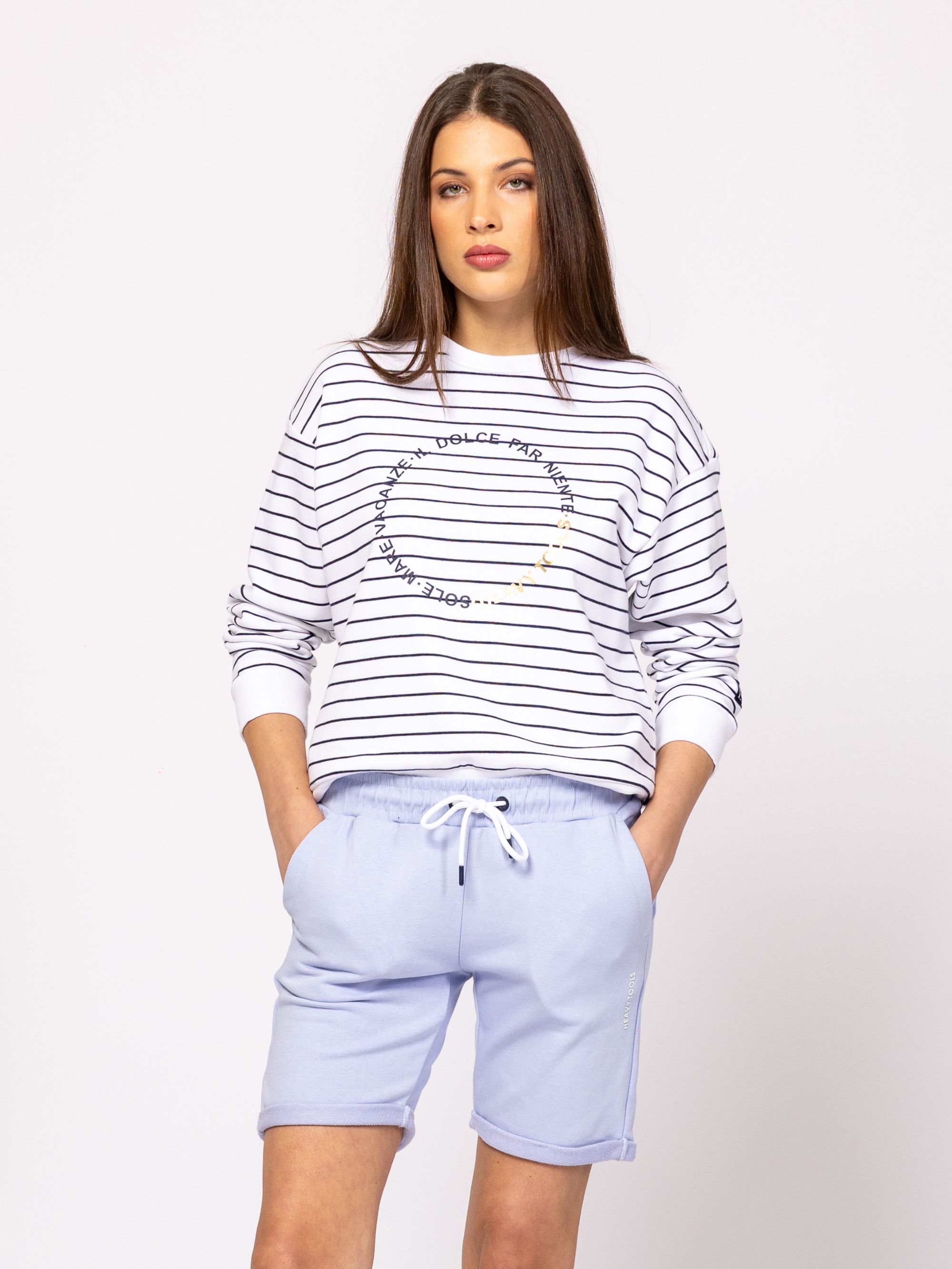 Heavy Tools - ZICLAKS25 / AIRBLUE - Sportos Női rövidnadrág