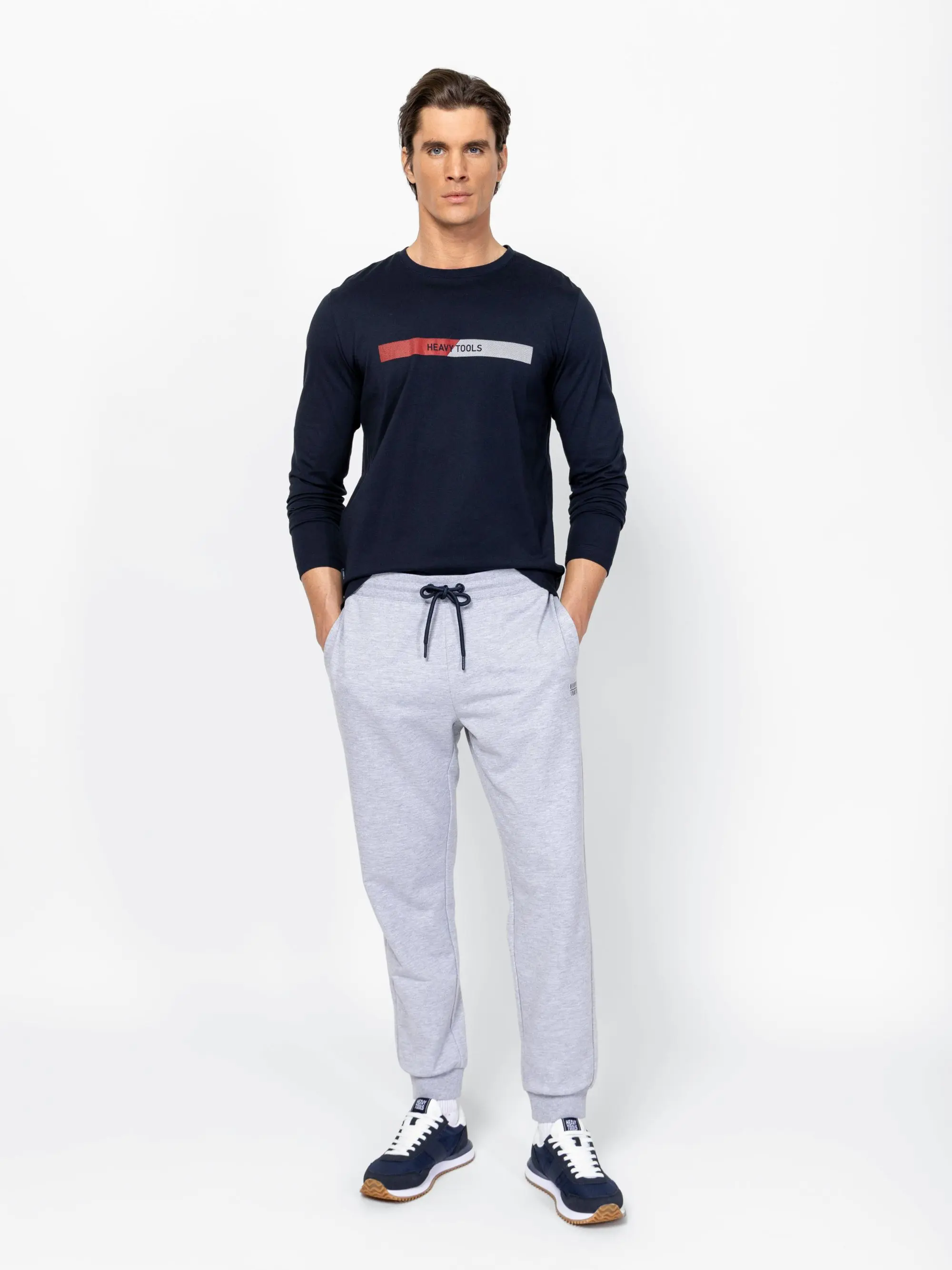 Heavy Tools - CANARO / NAVY - Férfi póló