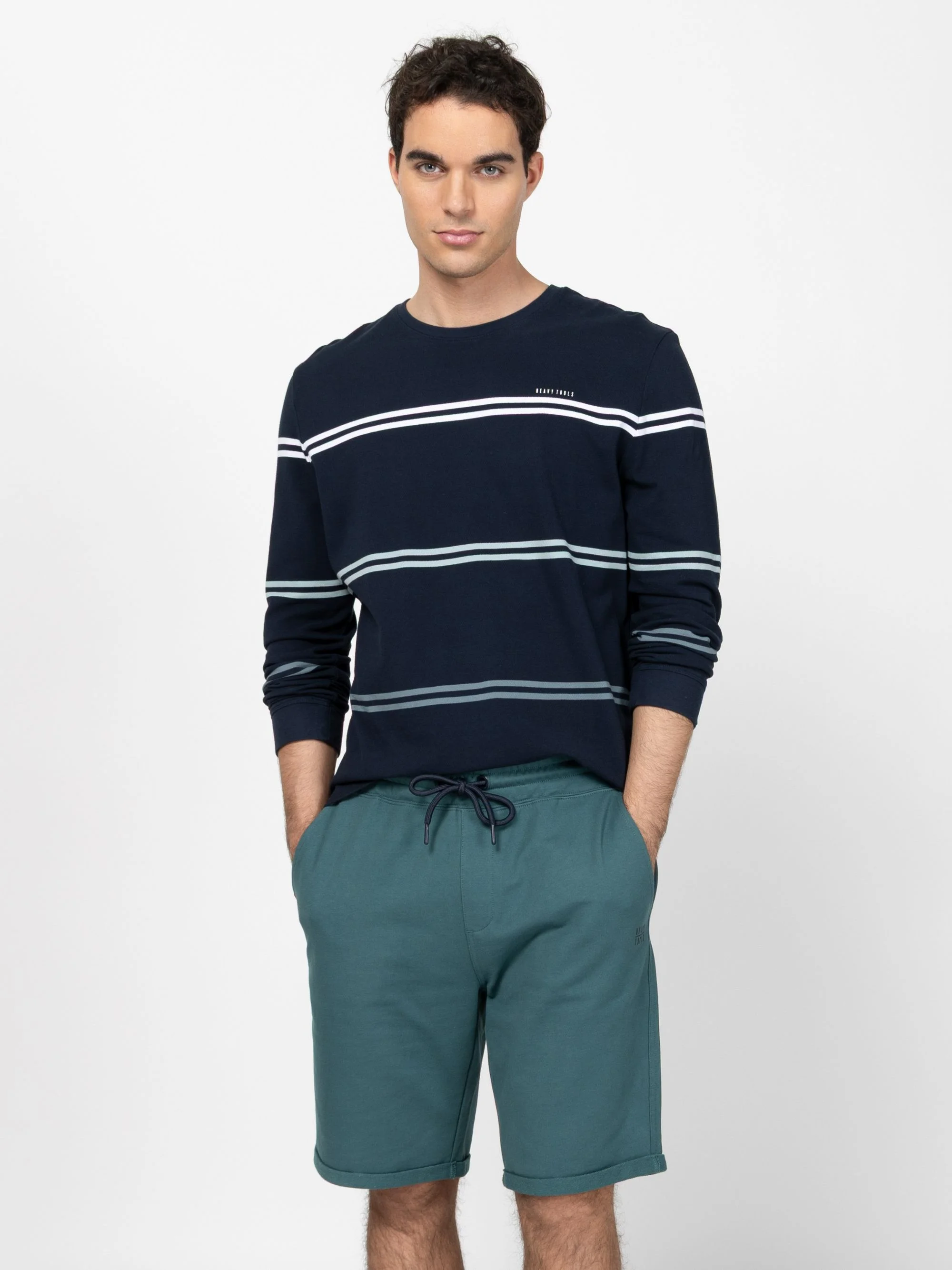 Heavy Tools - CLUDIO / NAVY - Férfi póló