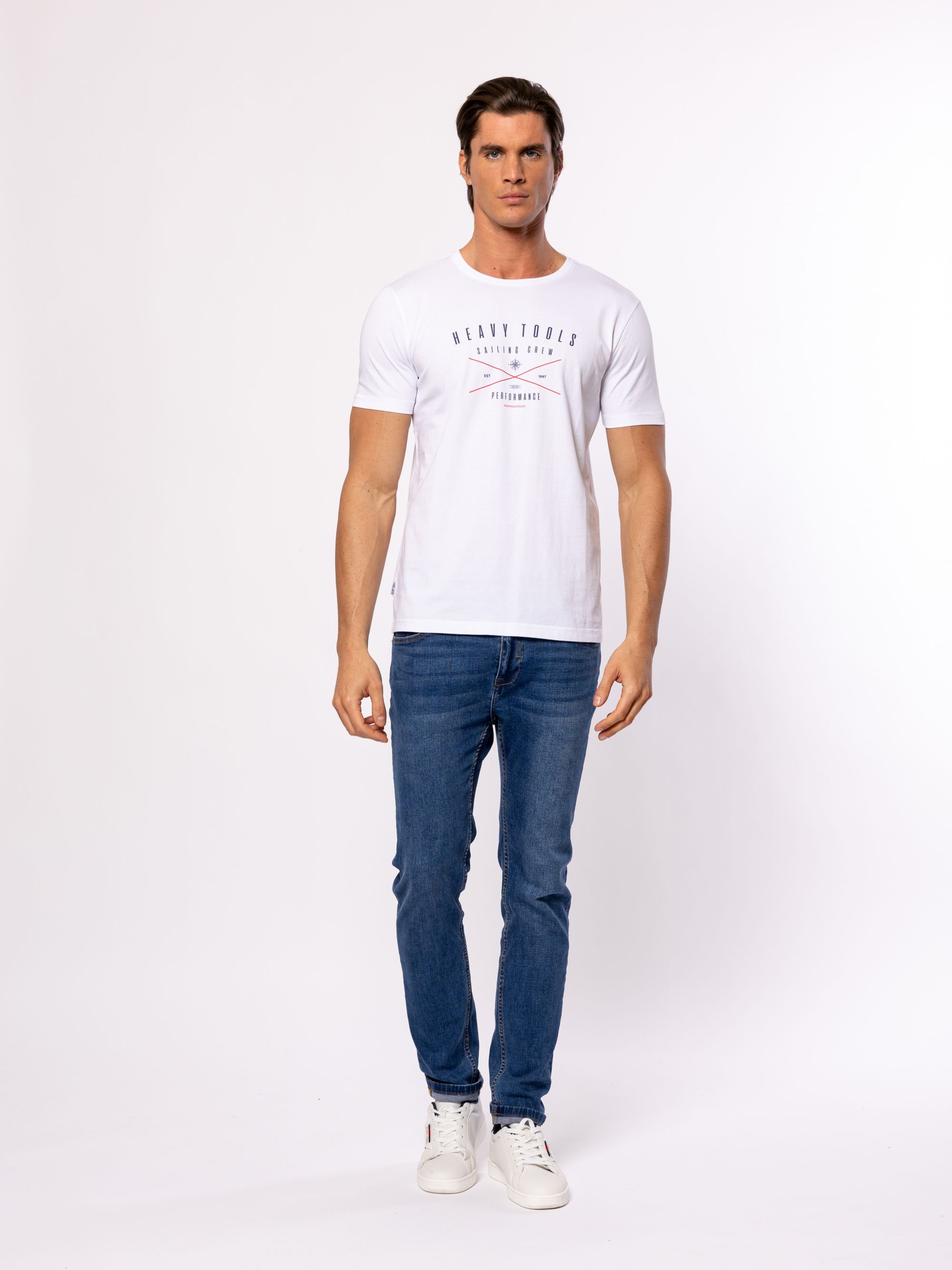 Heavy Tools - MAGER / WHITE - Férfi póló