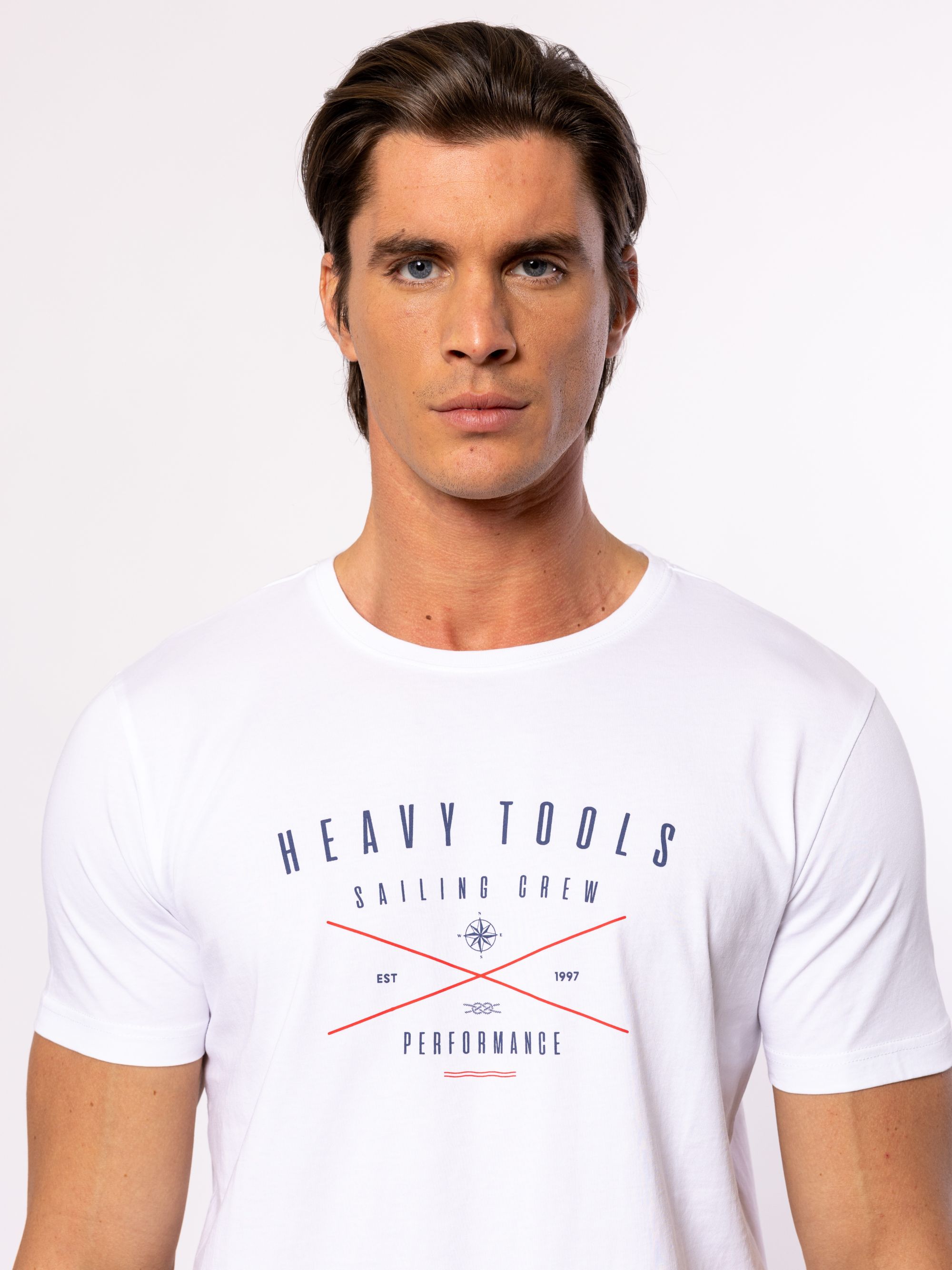 Heavy Tools - MAGER / WHITE - Férfi póló