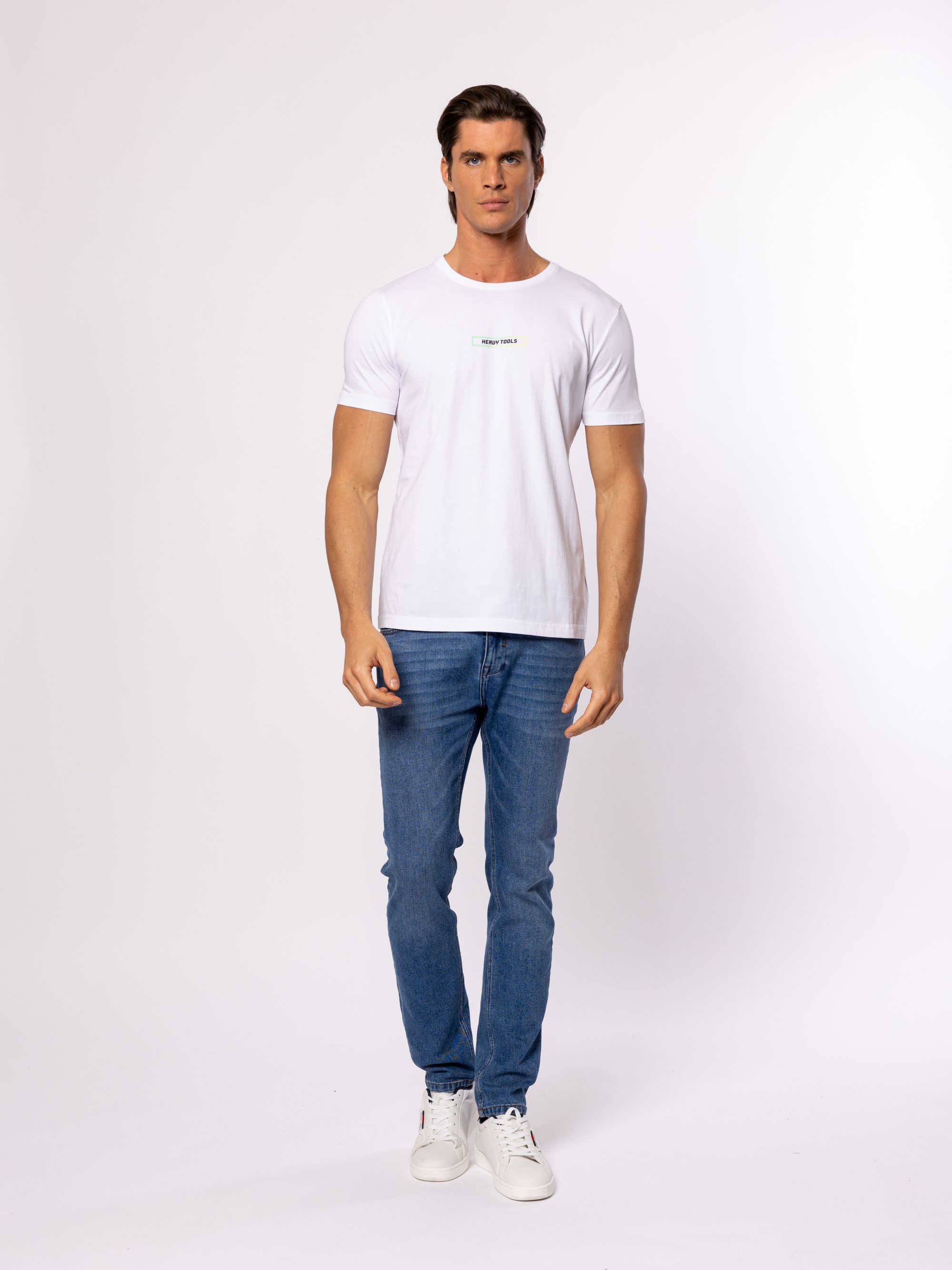 Heavy Tools - MARLOCK / WHITE - Férfi póló