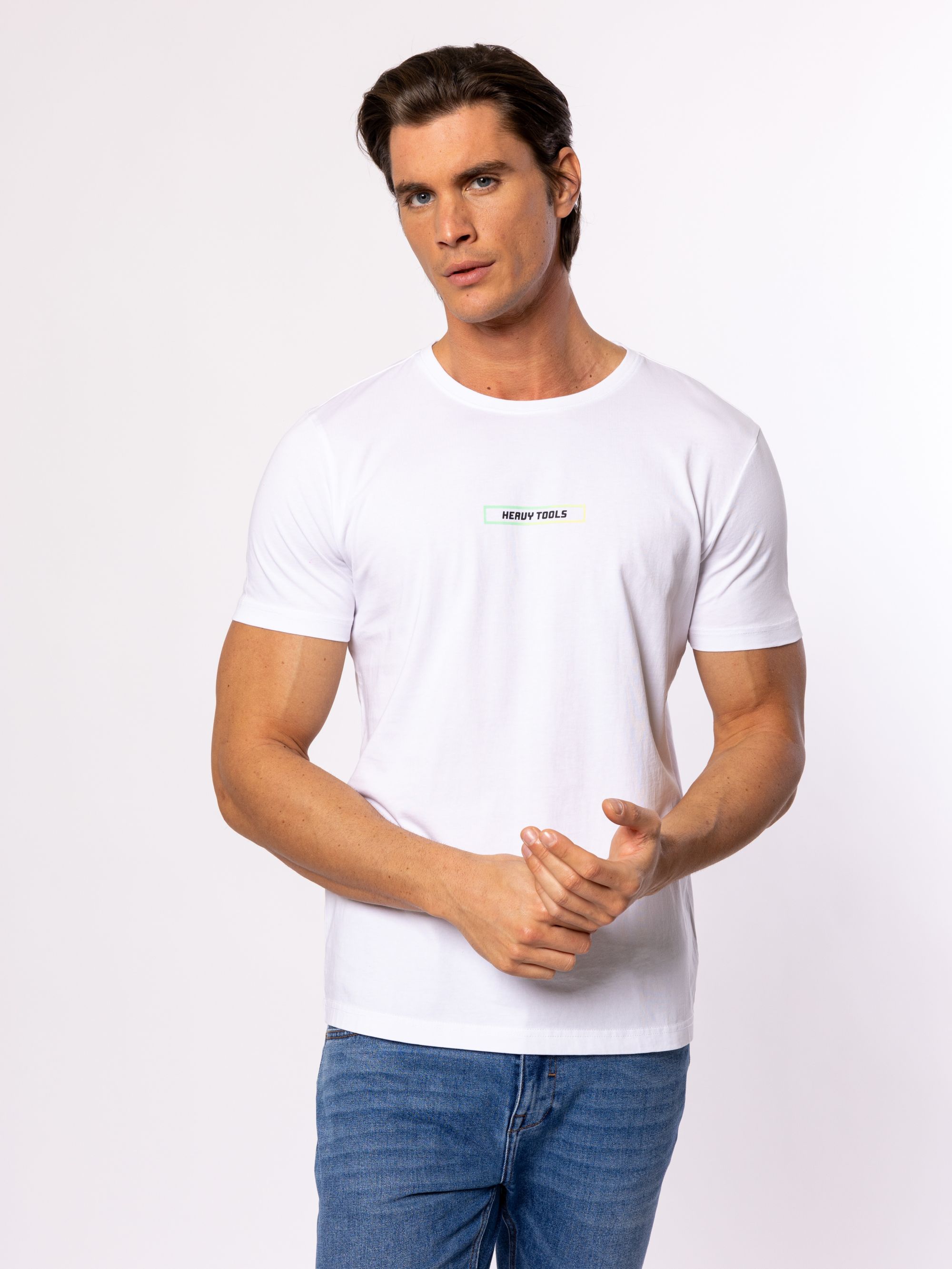 Heavy Tools - MARLOCK / WHITE - Férfi póló