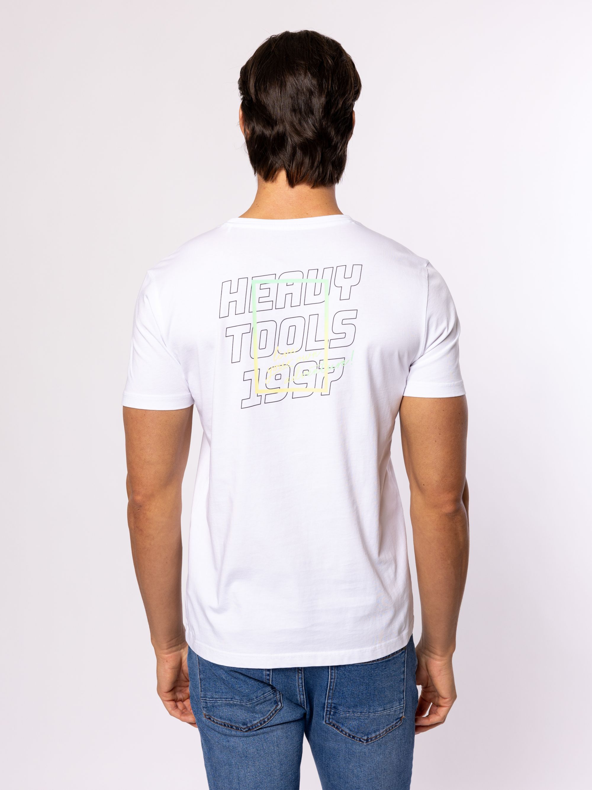 Heavy Tools - MARLOCK / WHITE - Férfi póló