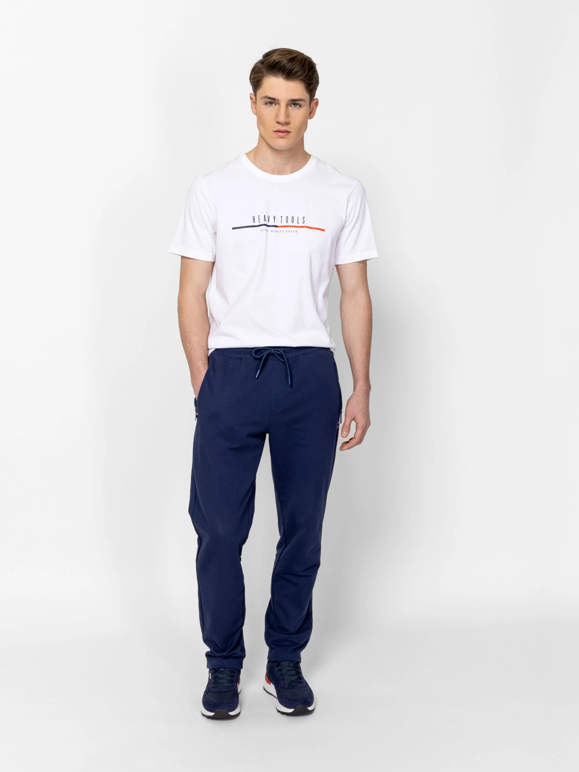Heavy Tools - MACON / WHITE - Férfi póló