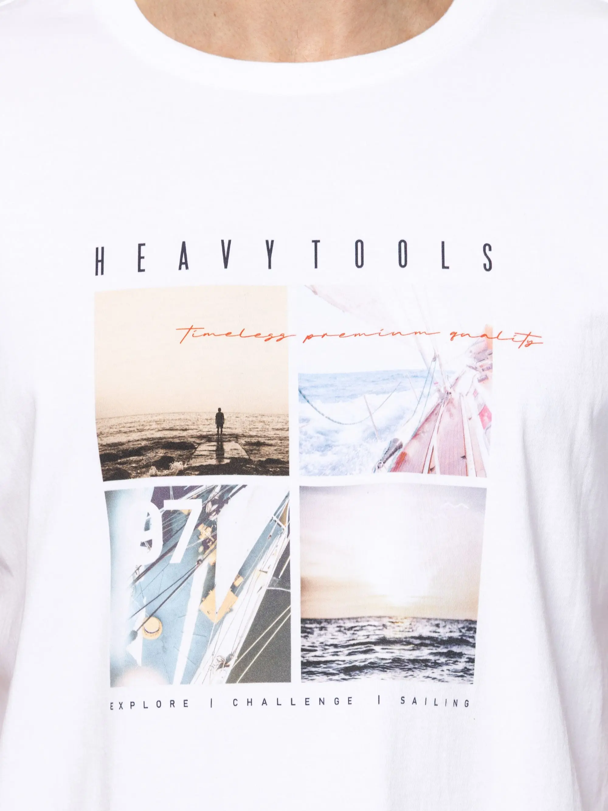 Heavy Tools - MIRVO / WHITE - Férfi póló