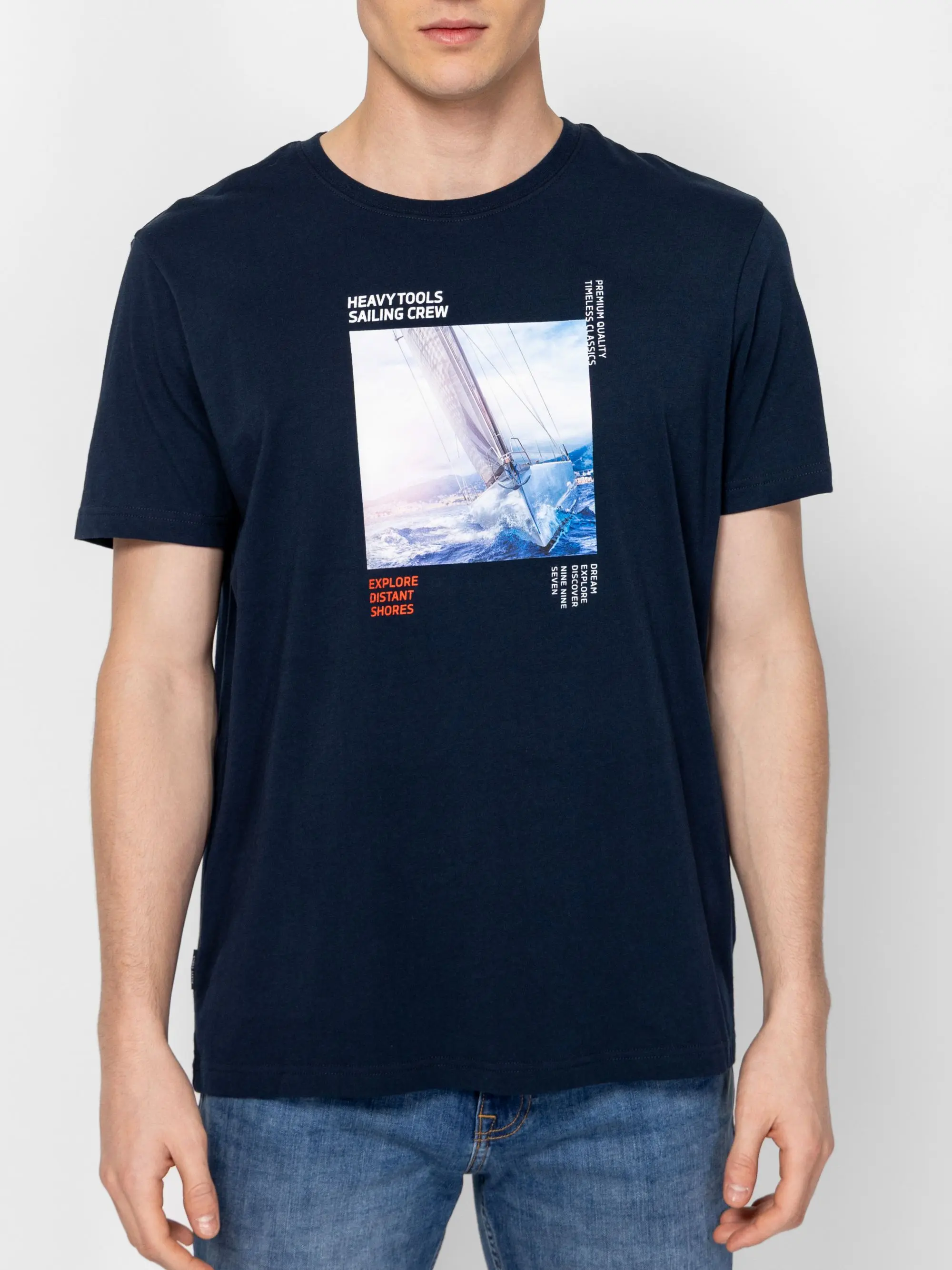 Heavy Tools - MIRVO / NAVY - Férfi póló