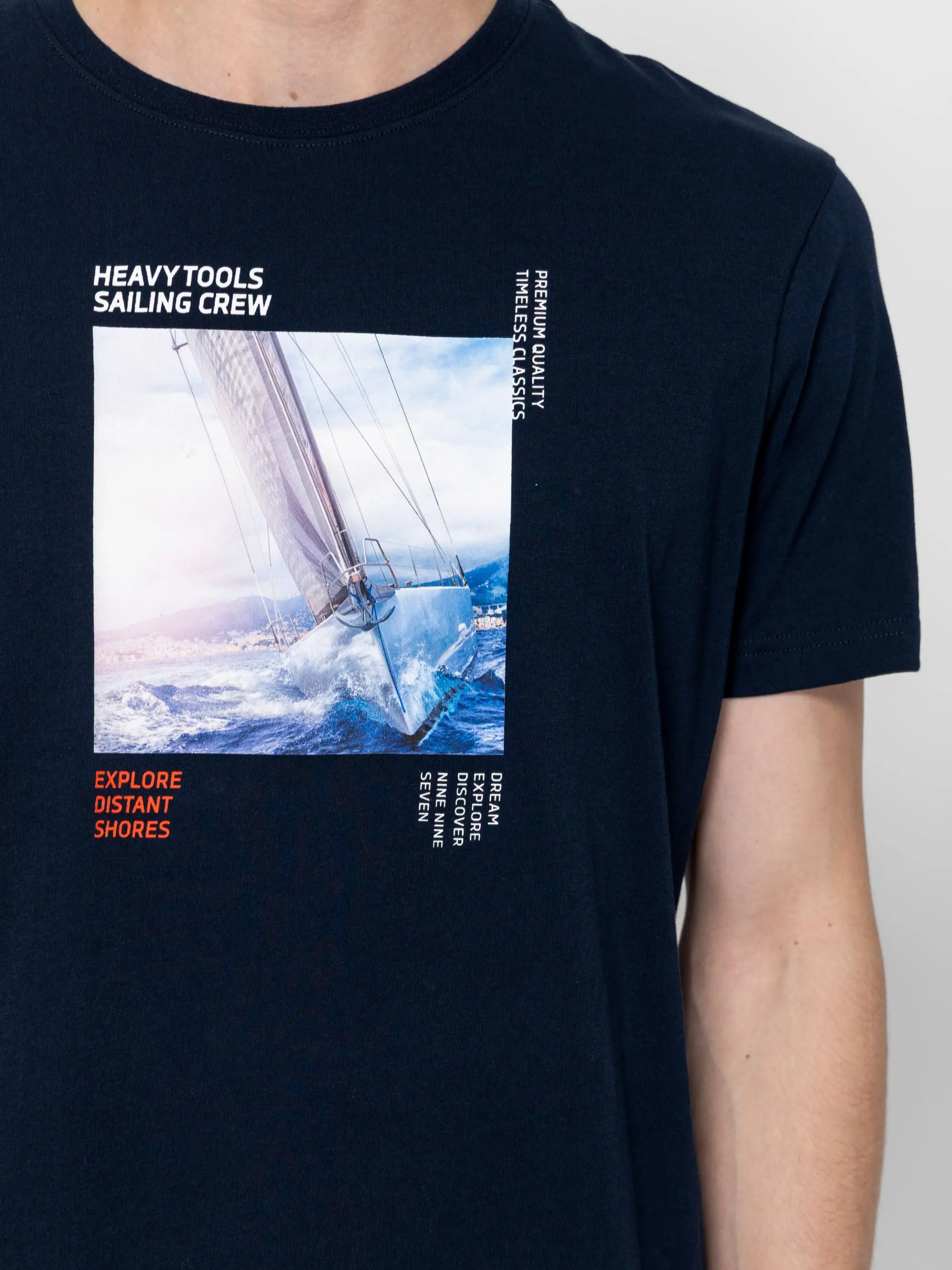 Heavy Tools - MIRVO / NAVY - Férfi póló