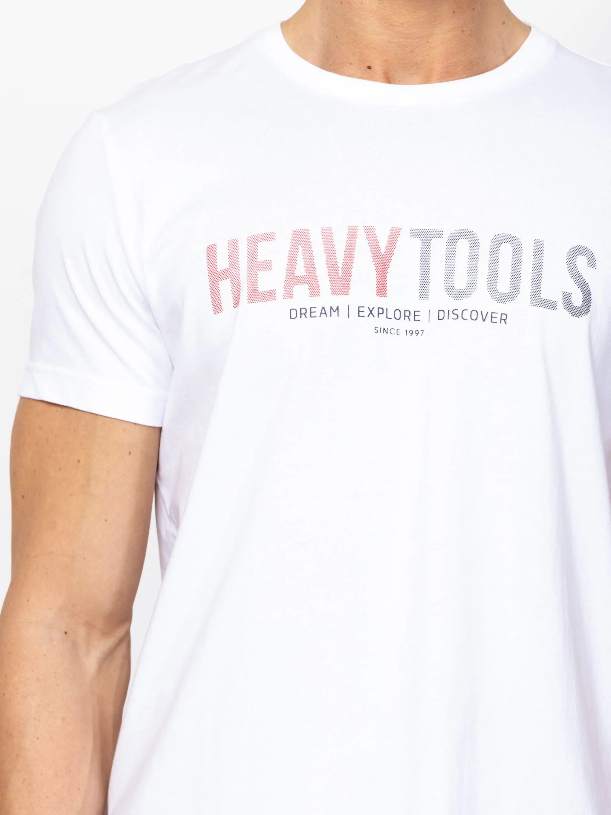 Heavy Tools - MERLOS / WHITE - Férfi póló