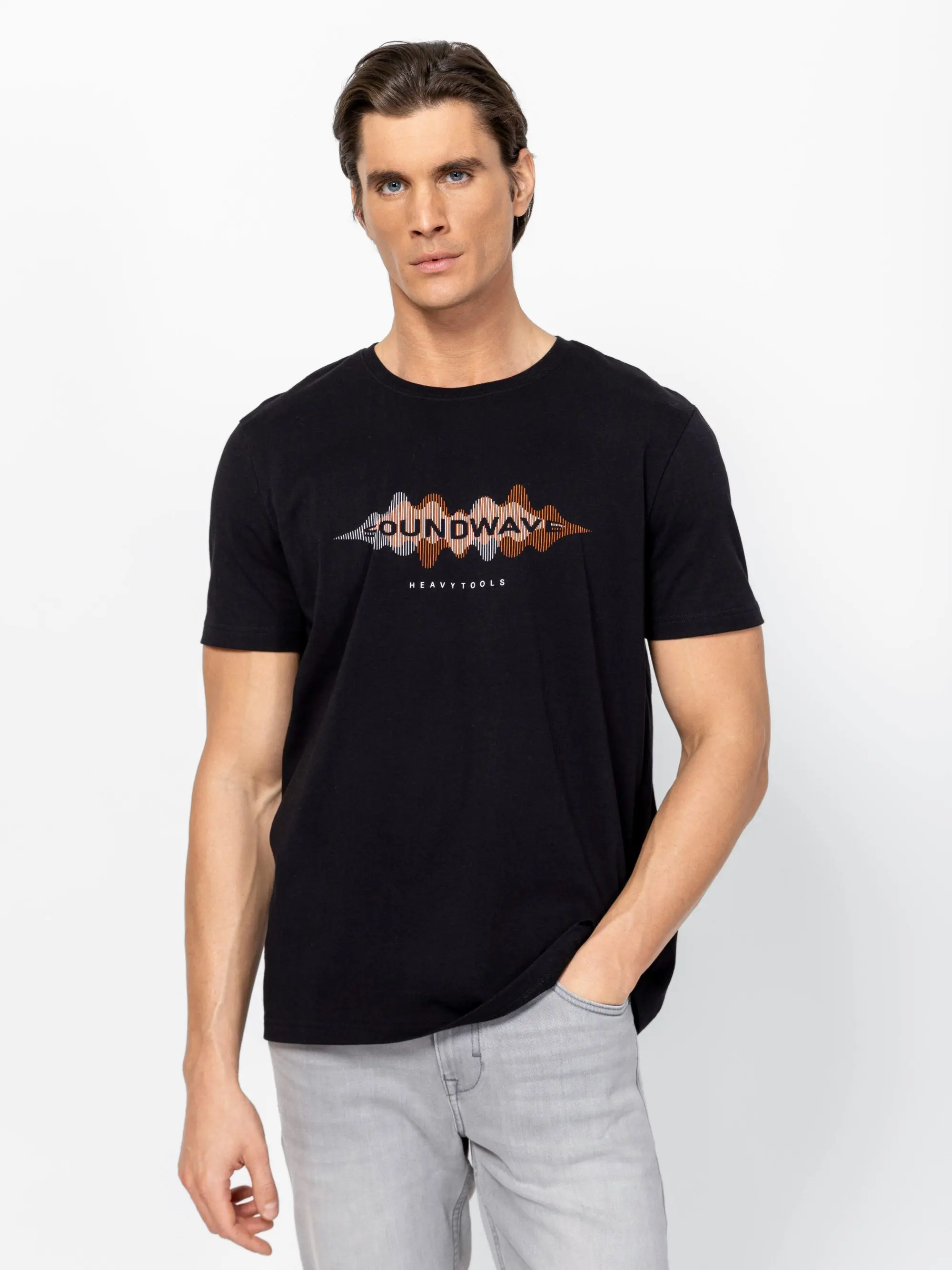 Heavy Tools - MALFATO / BLACK - Férfi póló