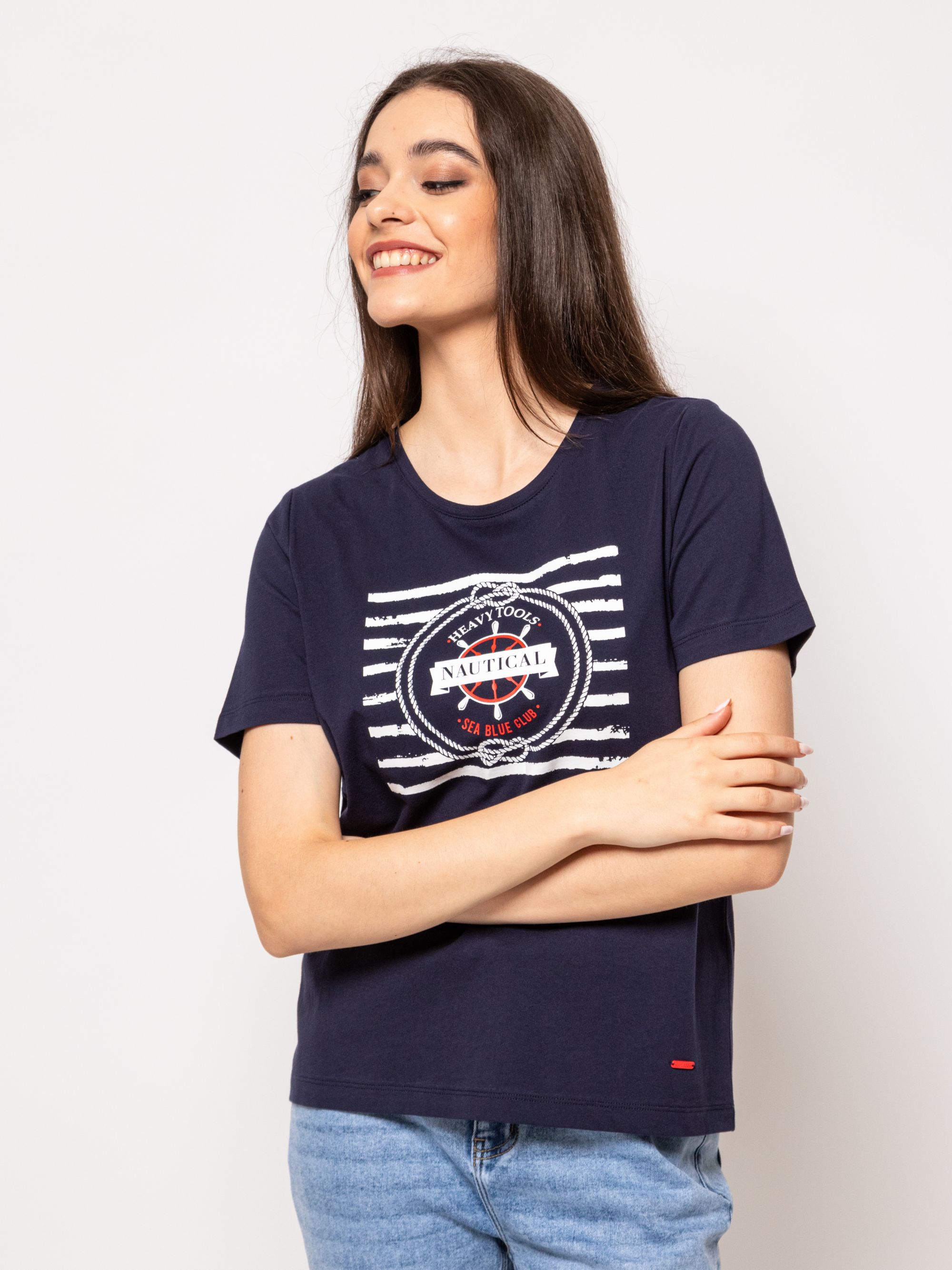 Heavy Tools - MARGE / NAVY - Női póló