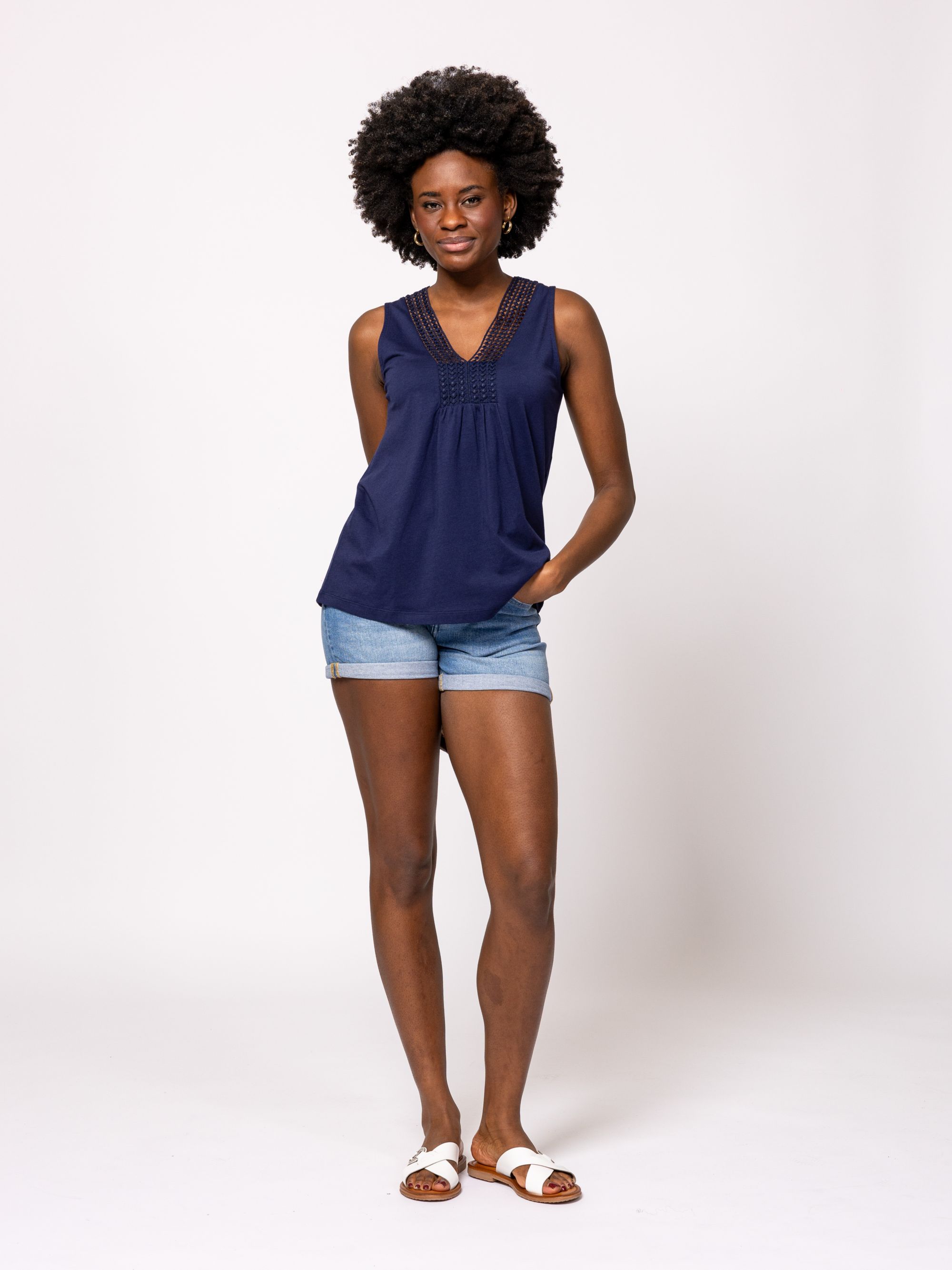 Heavy Tools - BOISE / NAVY - Női póló