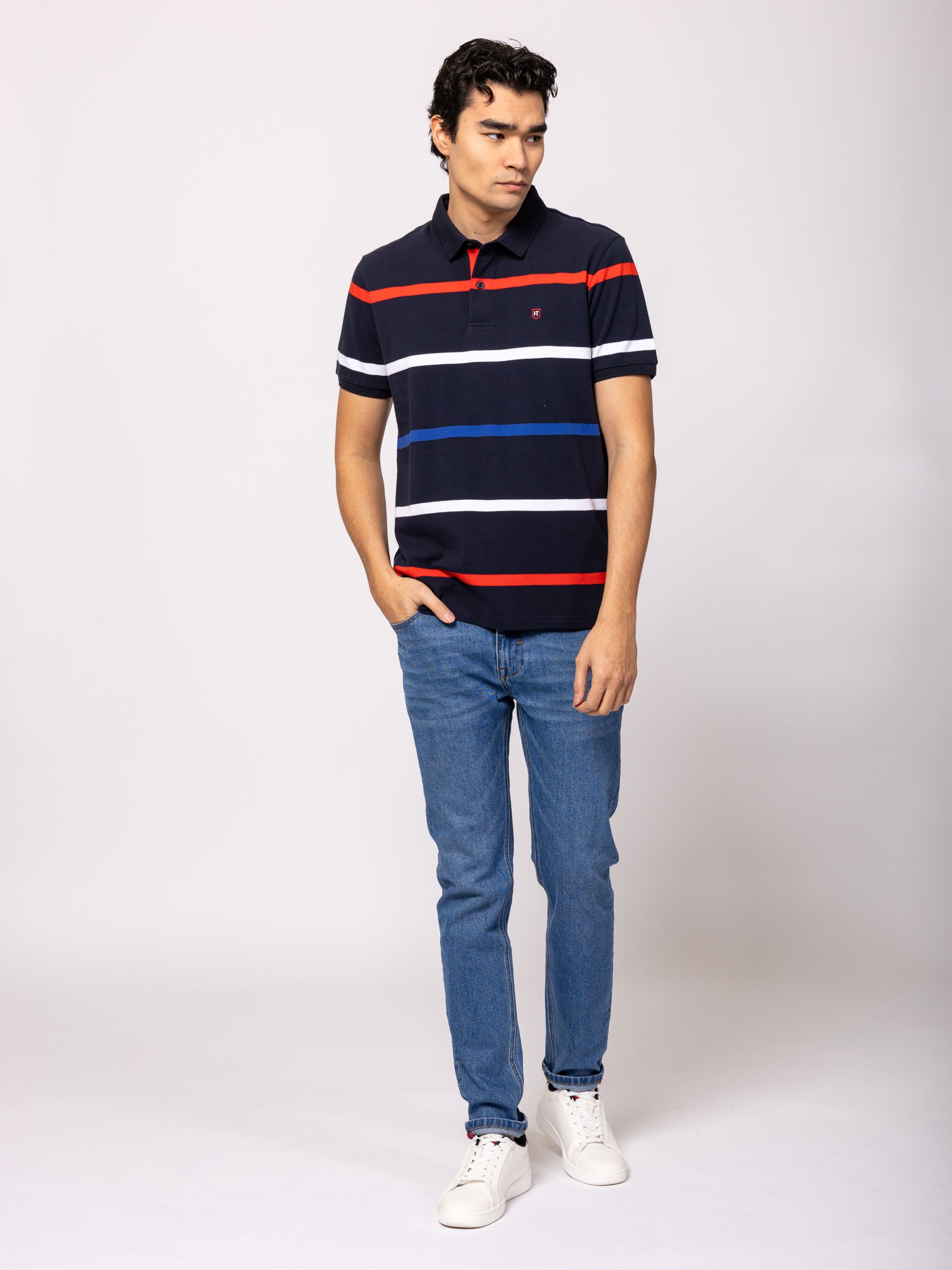 Heavy Tools - DRES / NAVY - Galléros Férfi póló