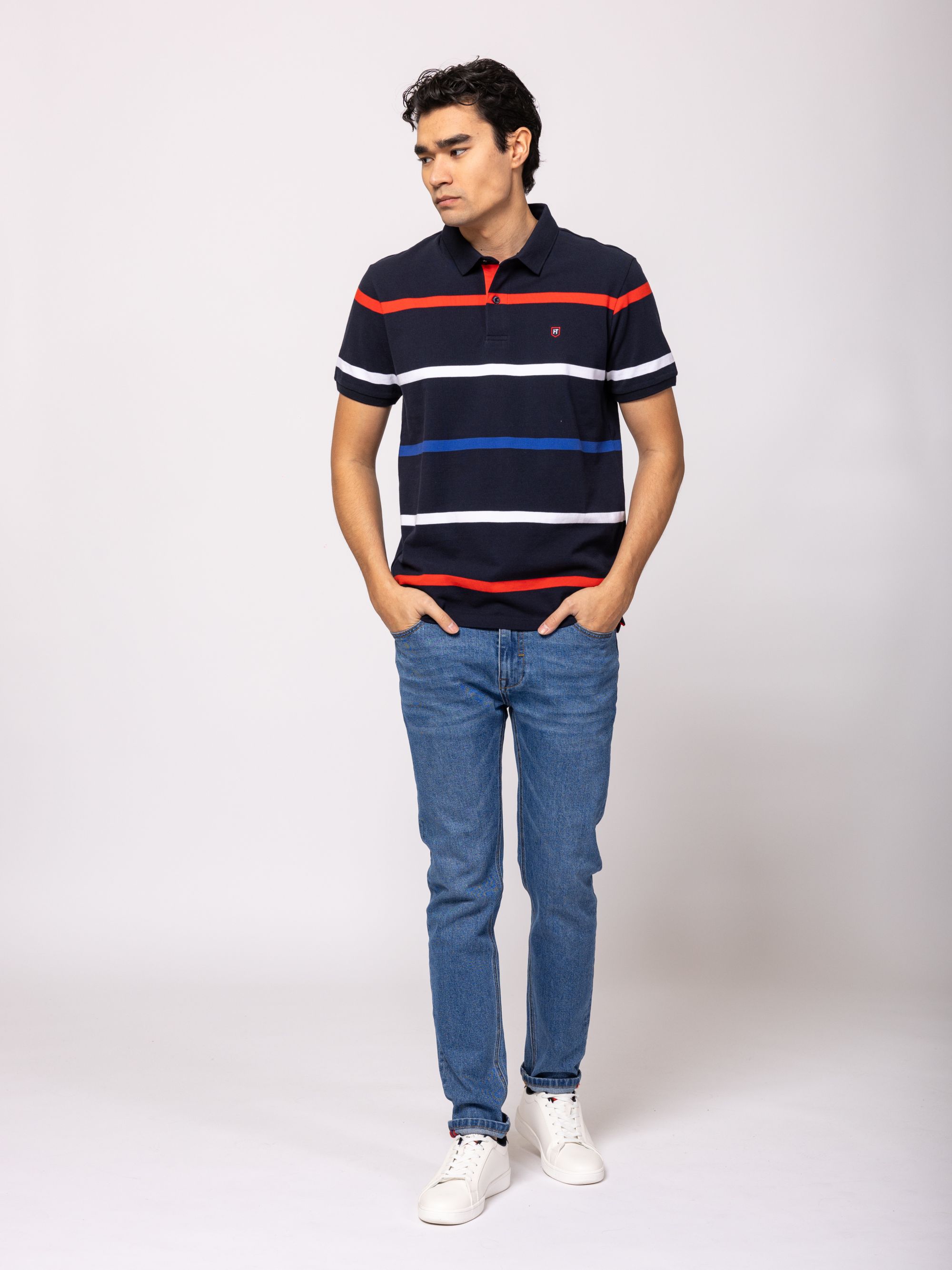 Heavy Tools - DRES / NAVY - Galléros Férfi póló