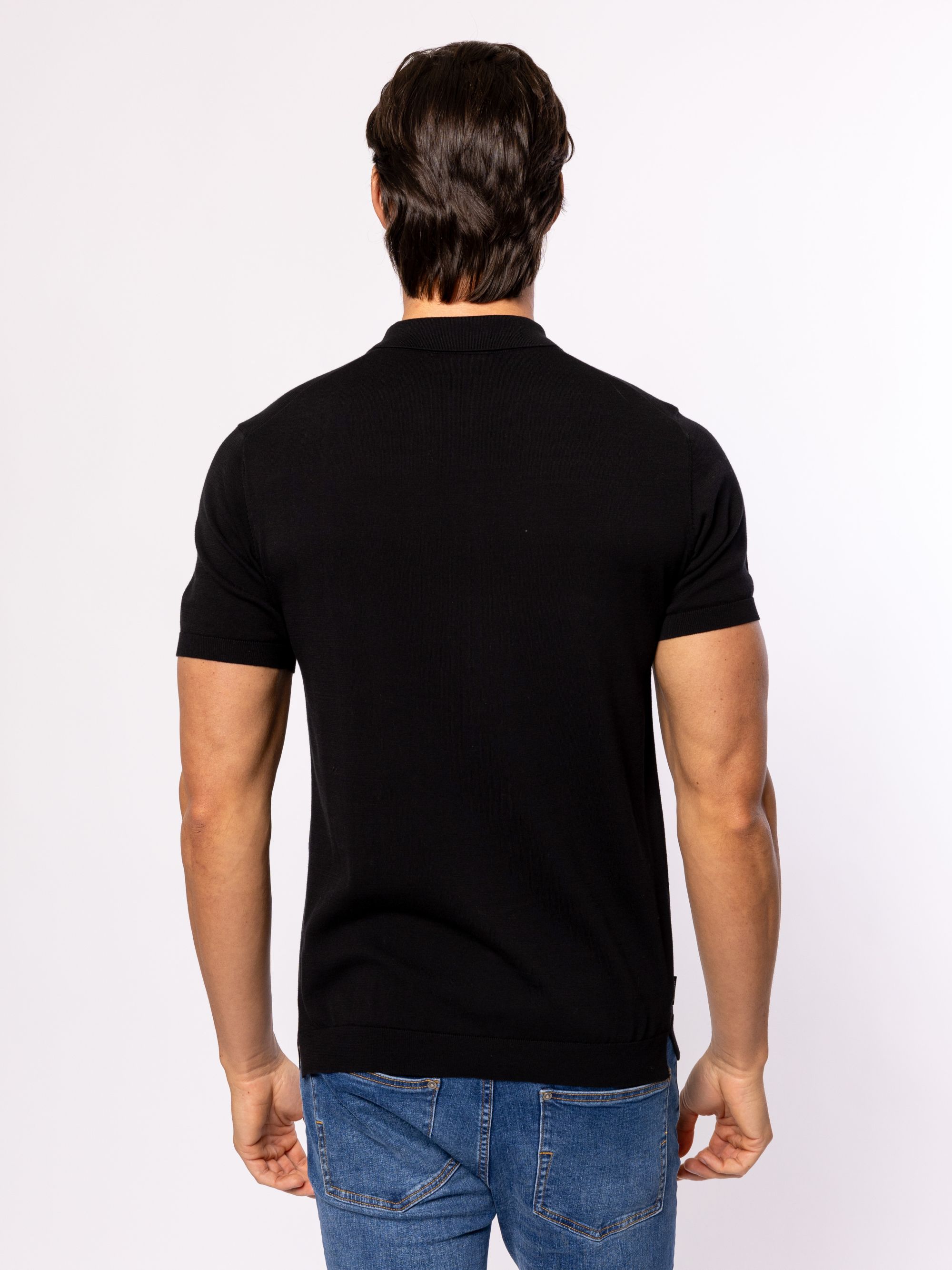 Heavy Tools - DETROIT / BLACK - Galléros Férfi póló