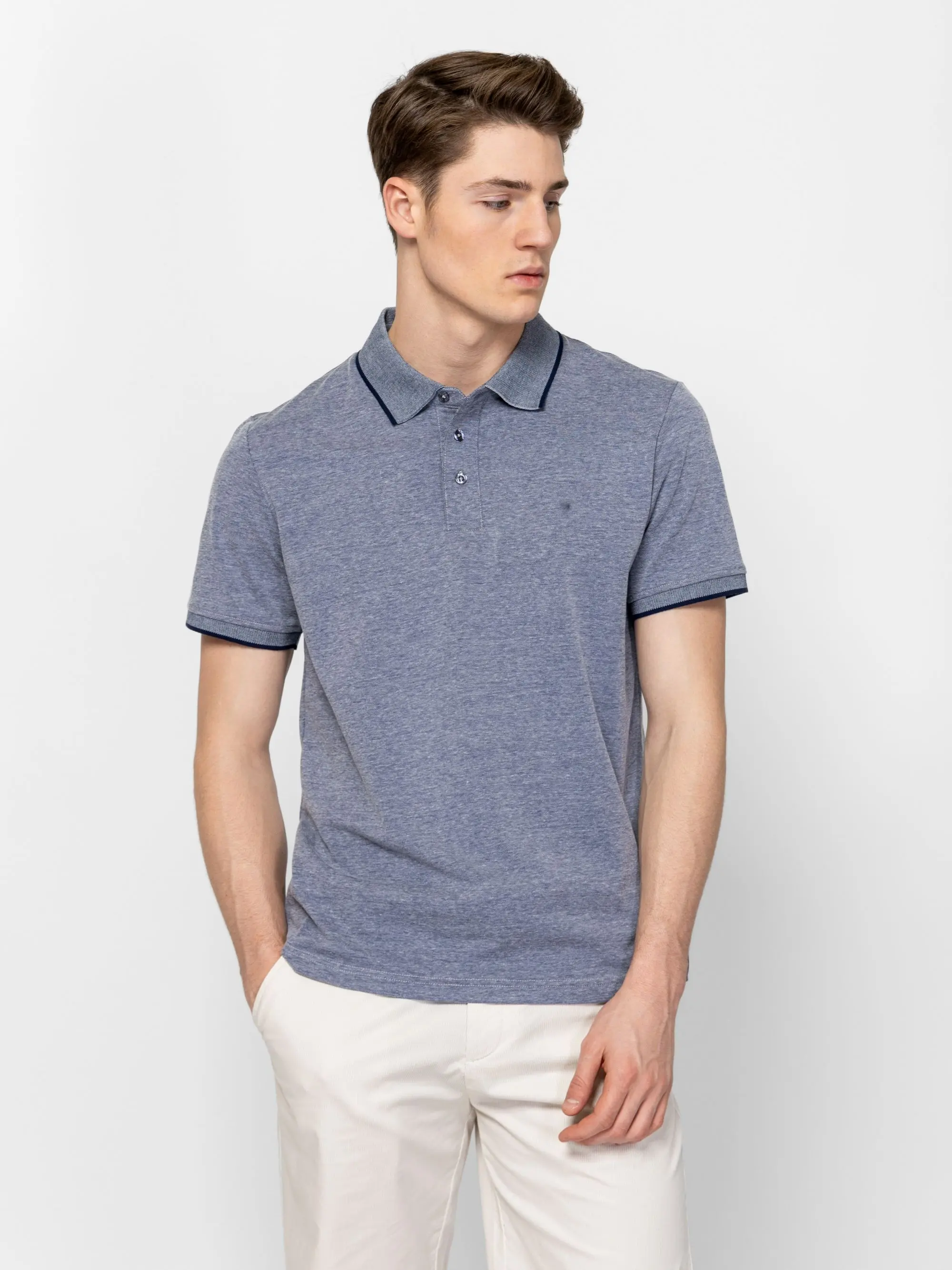 Heavy Tools - DEAN / NAVY - Férfi póló