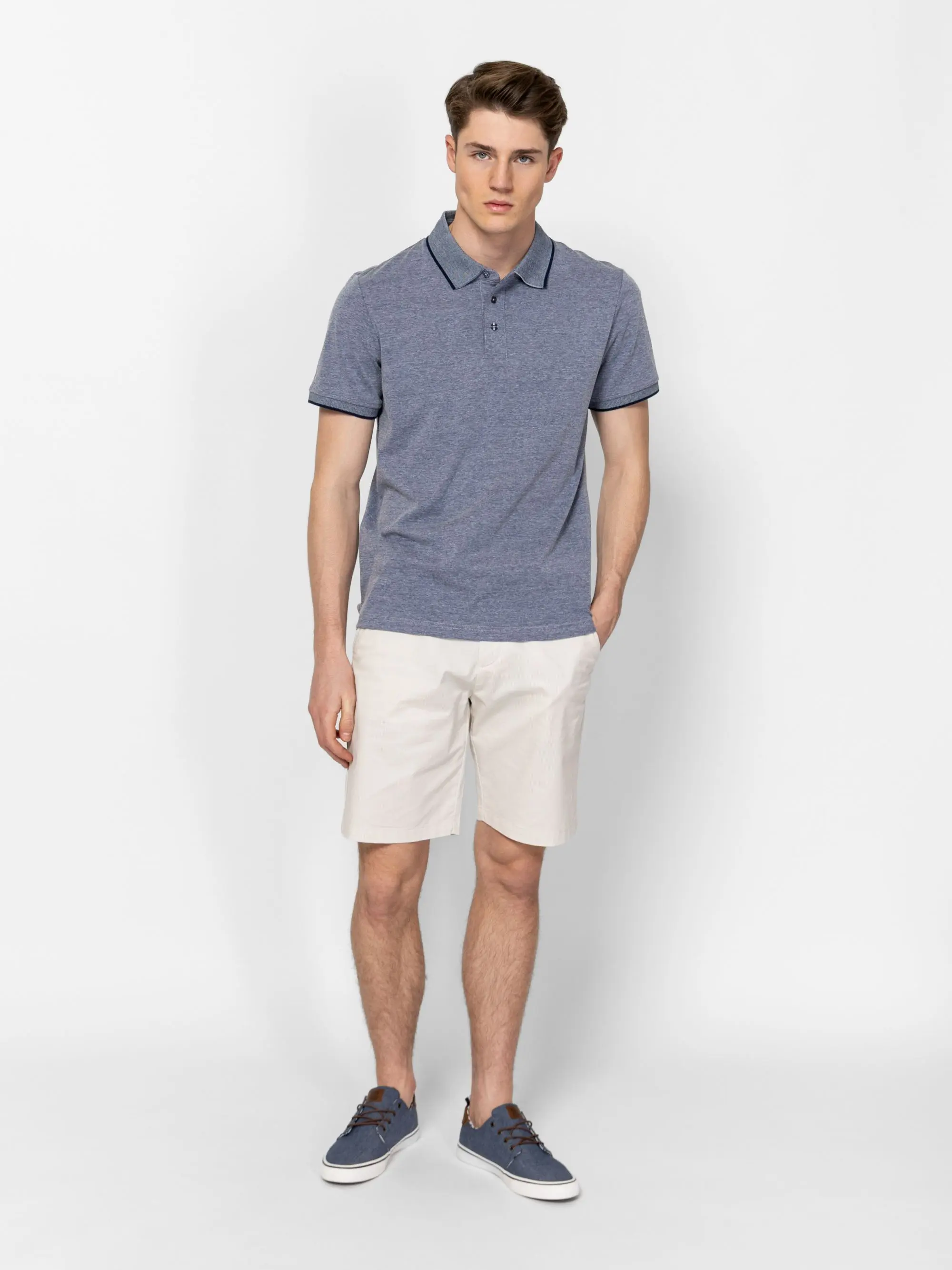 Heavy Tools - DEAN / NAVY - Férfi póló