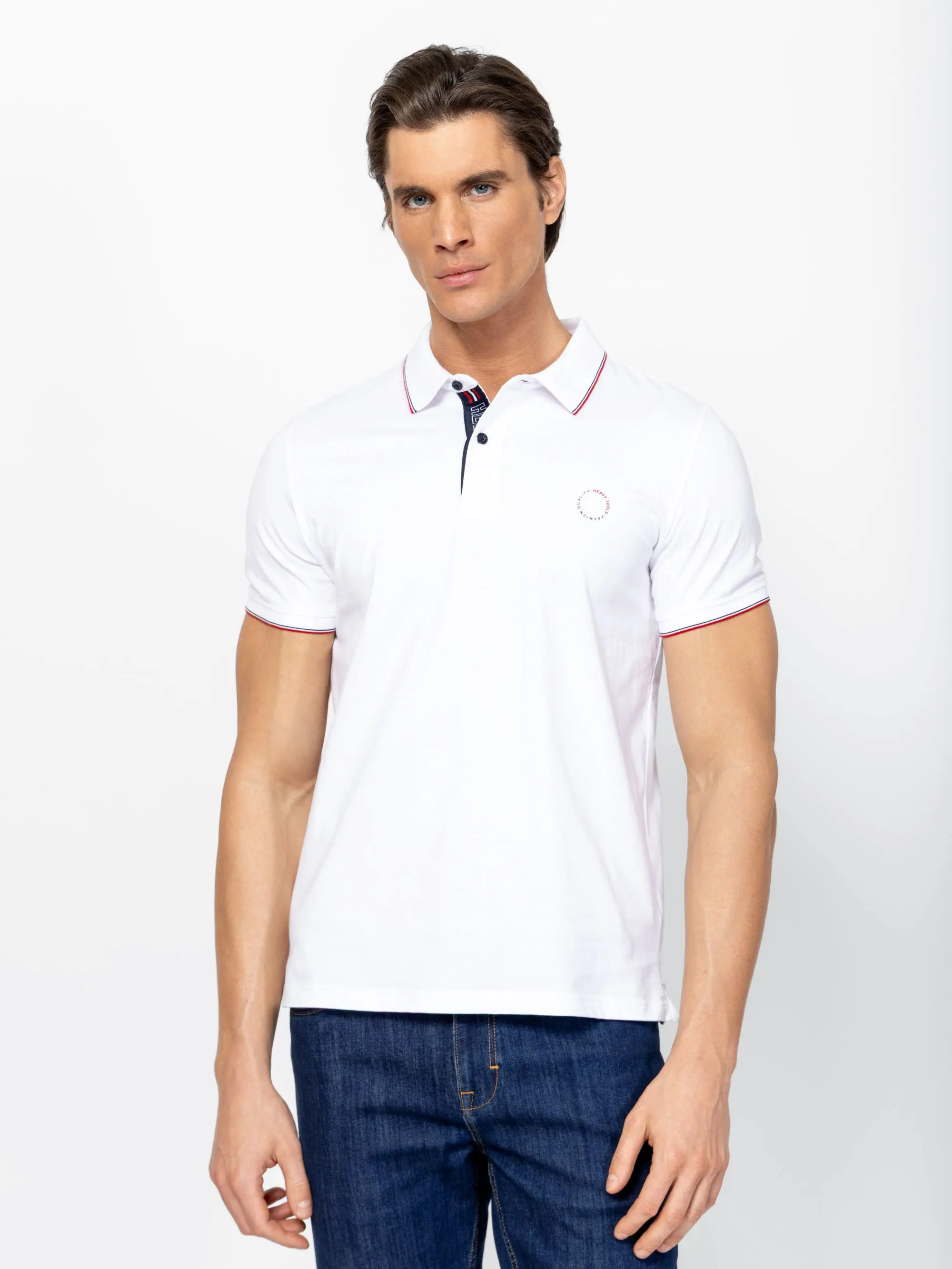 Heavy Tools - DANDYS26 / WHITE - Férfi póló