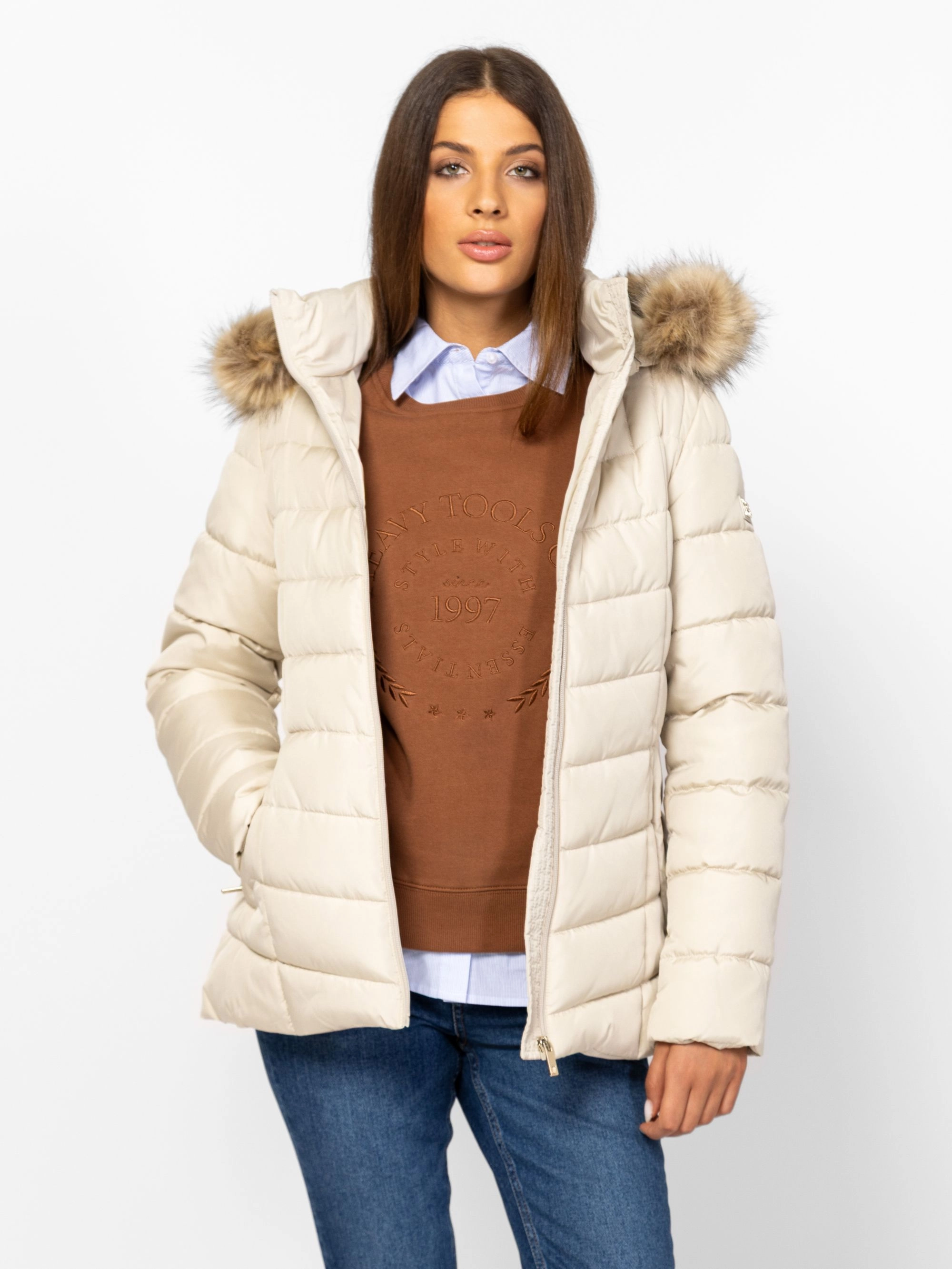 Heavy Tools - NARLA / IVORY - Női dzseki