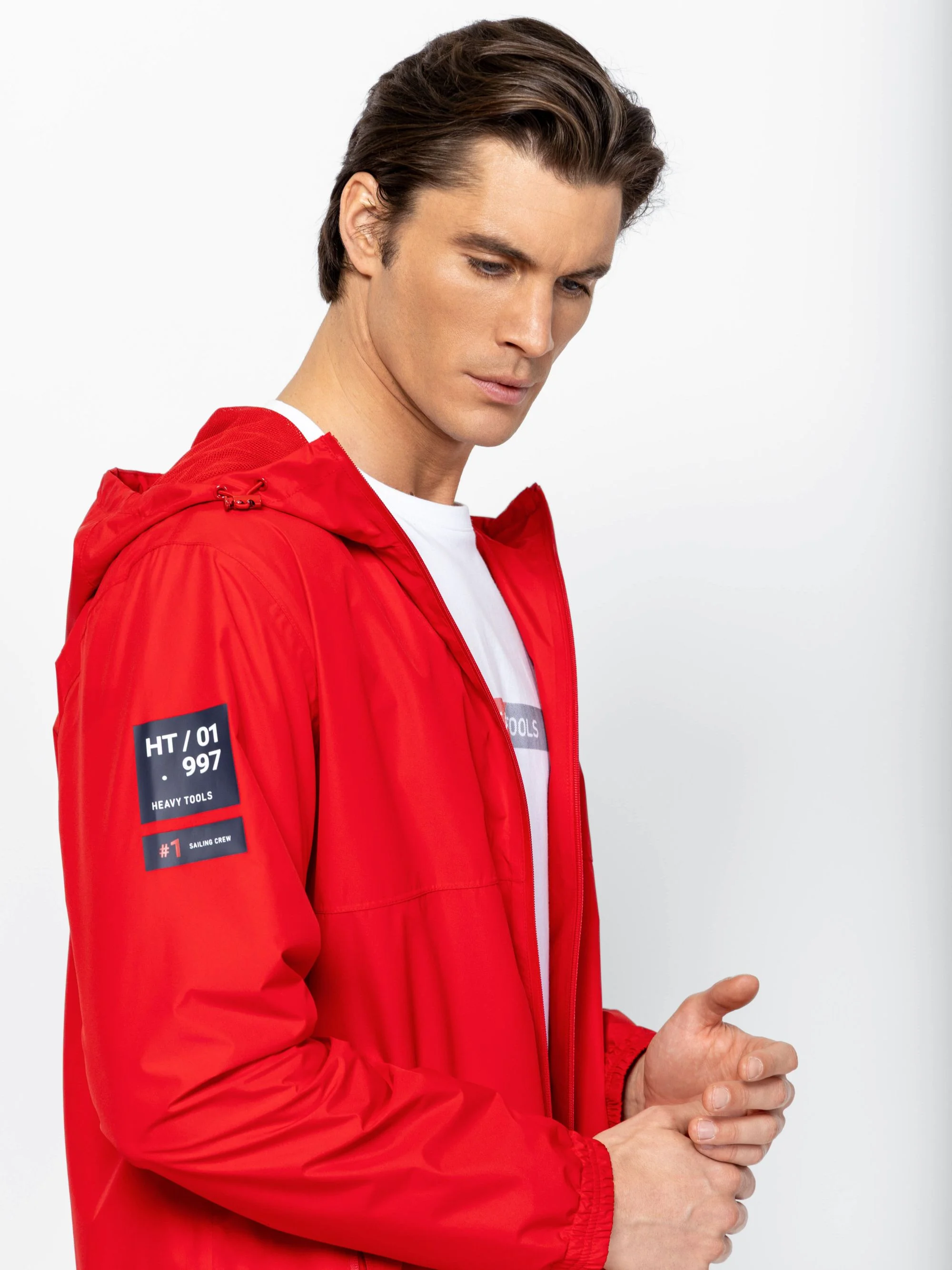 Heavy Tools - NIVOLI / RED - Férfi dzseki