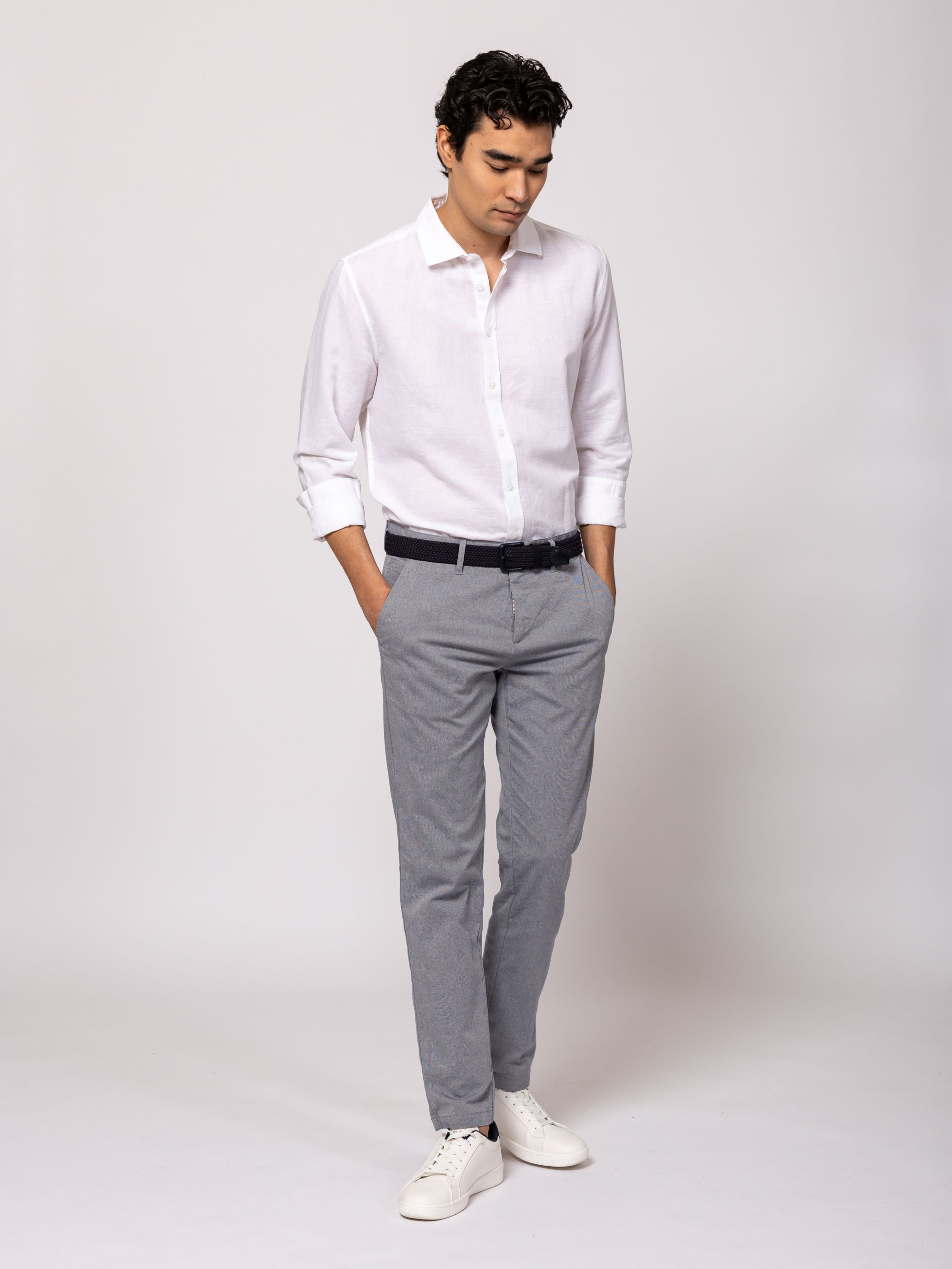 Heavy Tools - RYDEN / WHITE - Férfi ing