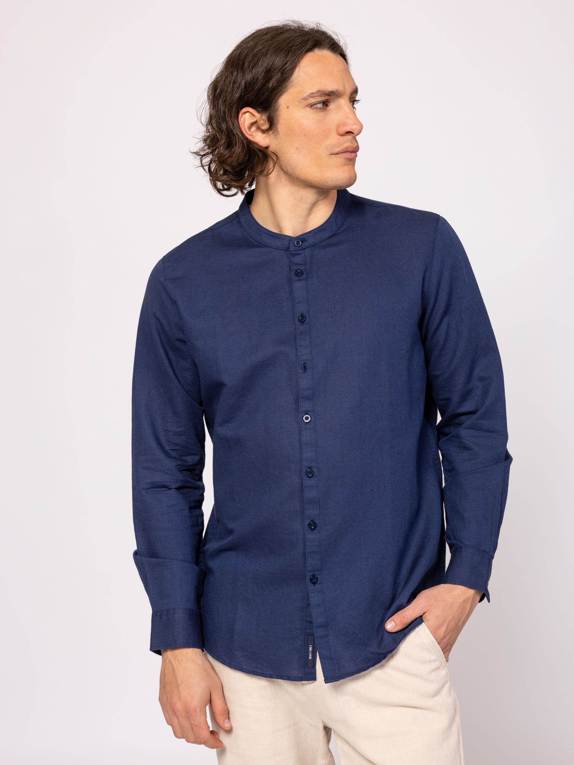 Heavy Tools - RODERICK / MIDNIGHT - Férfi ing