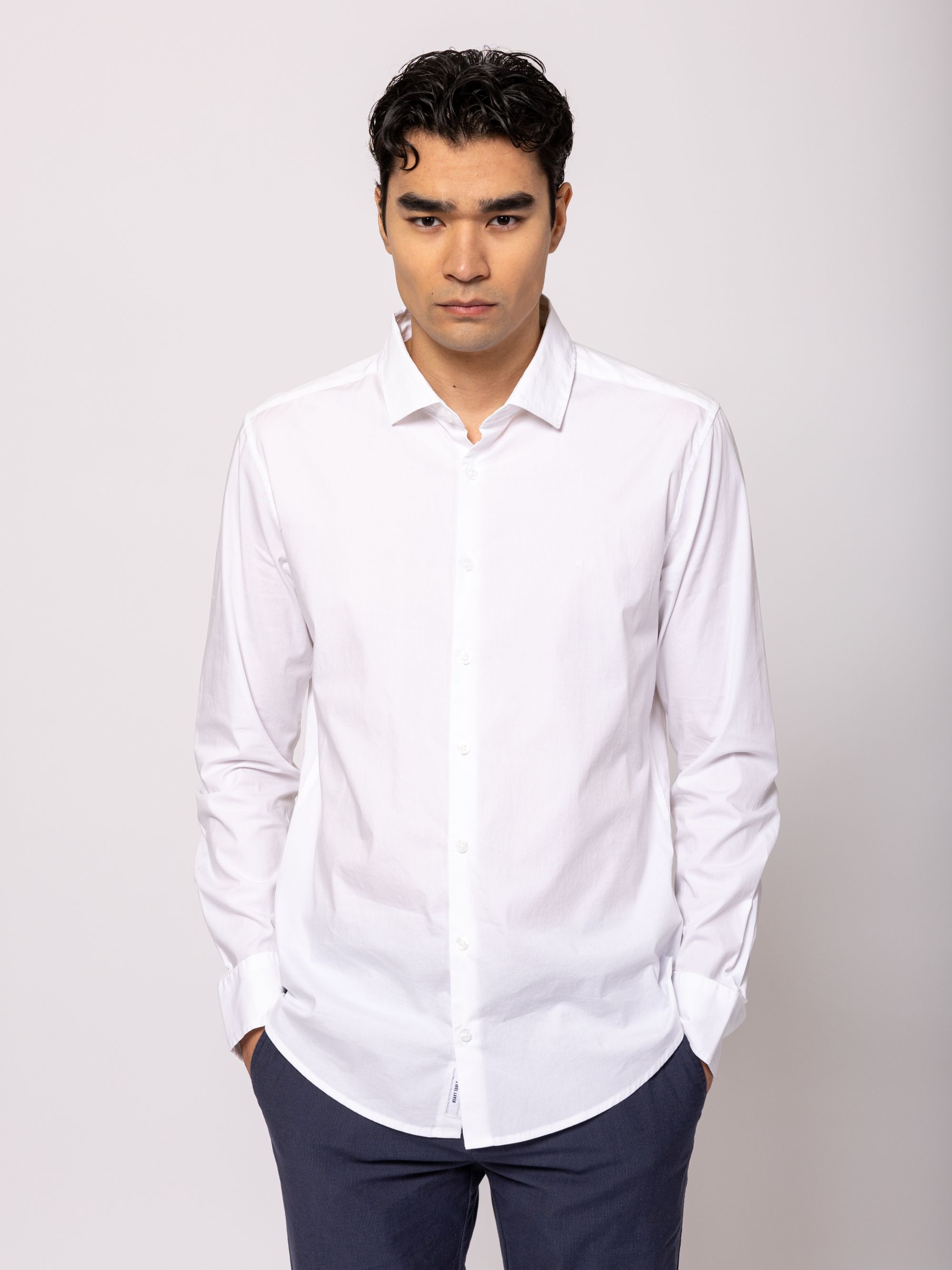 Heavy Tools - ROKET / WHITE - Férfi ing