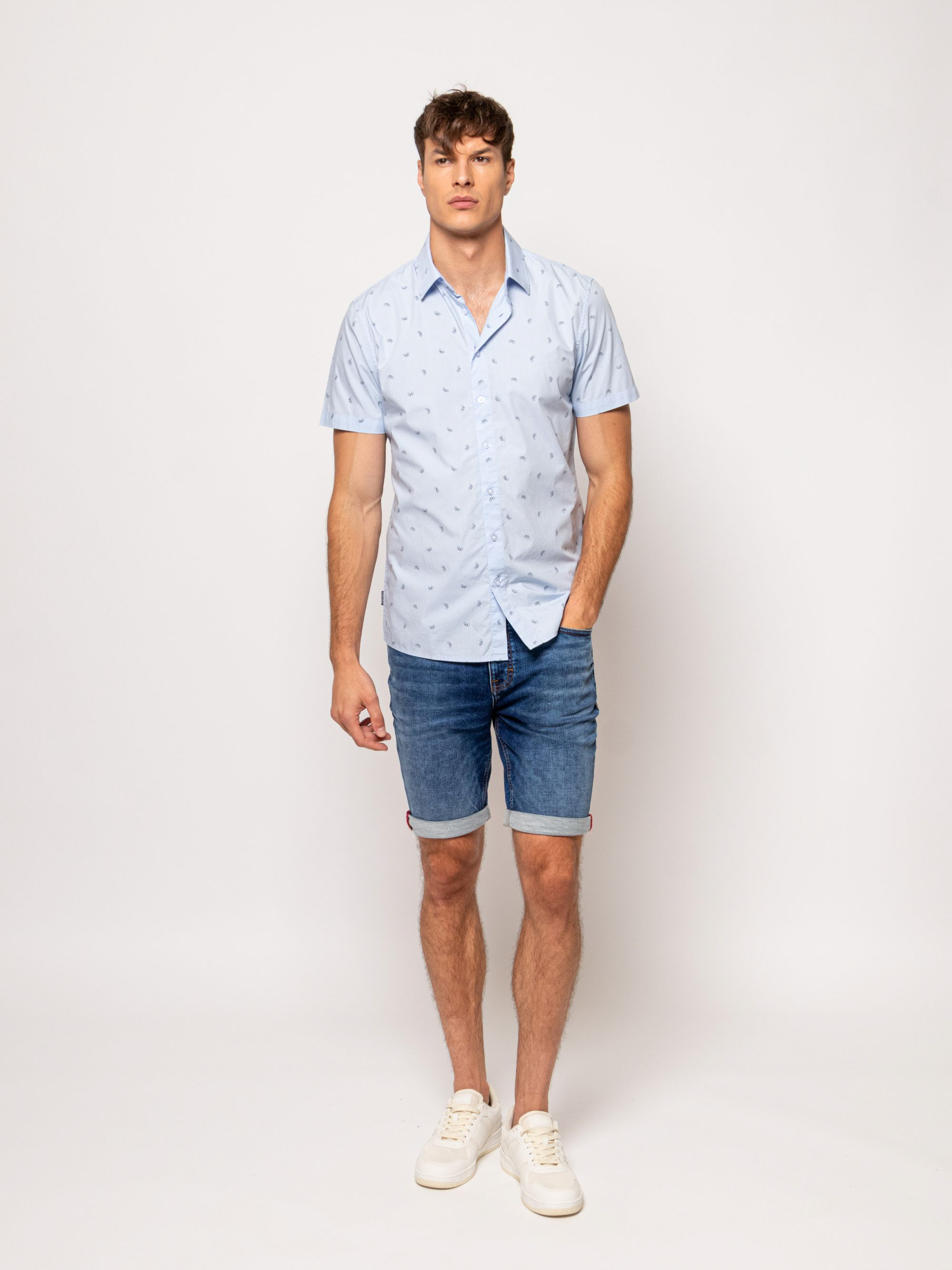 Heavy Tools - ROLLERS25 / BICYCLE - Férfi ing