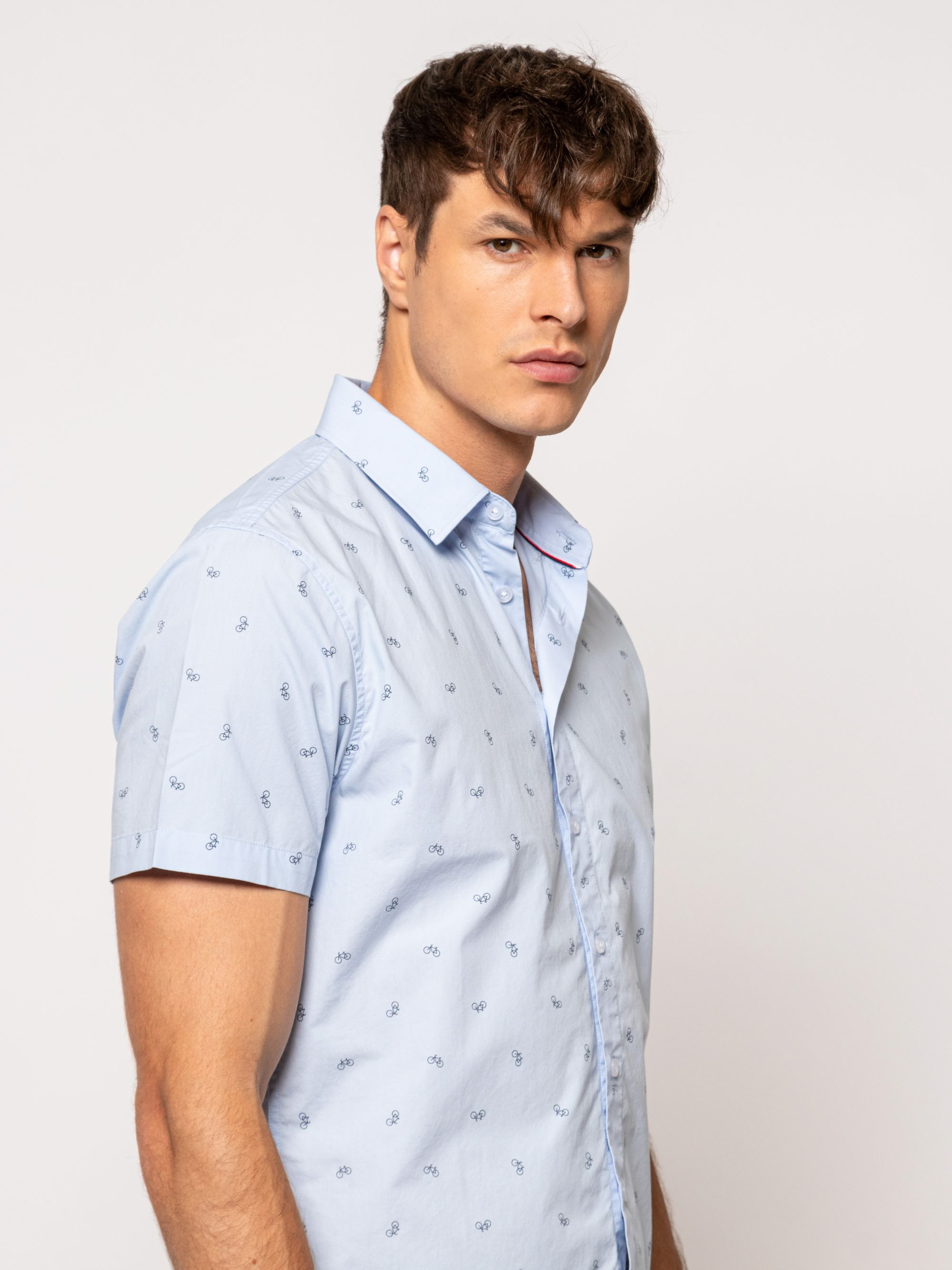 Heavy Tools - ROLLERS25 / BICYCLE - Férfi ing