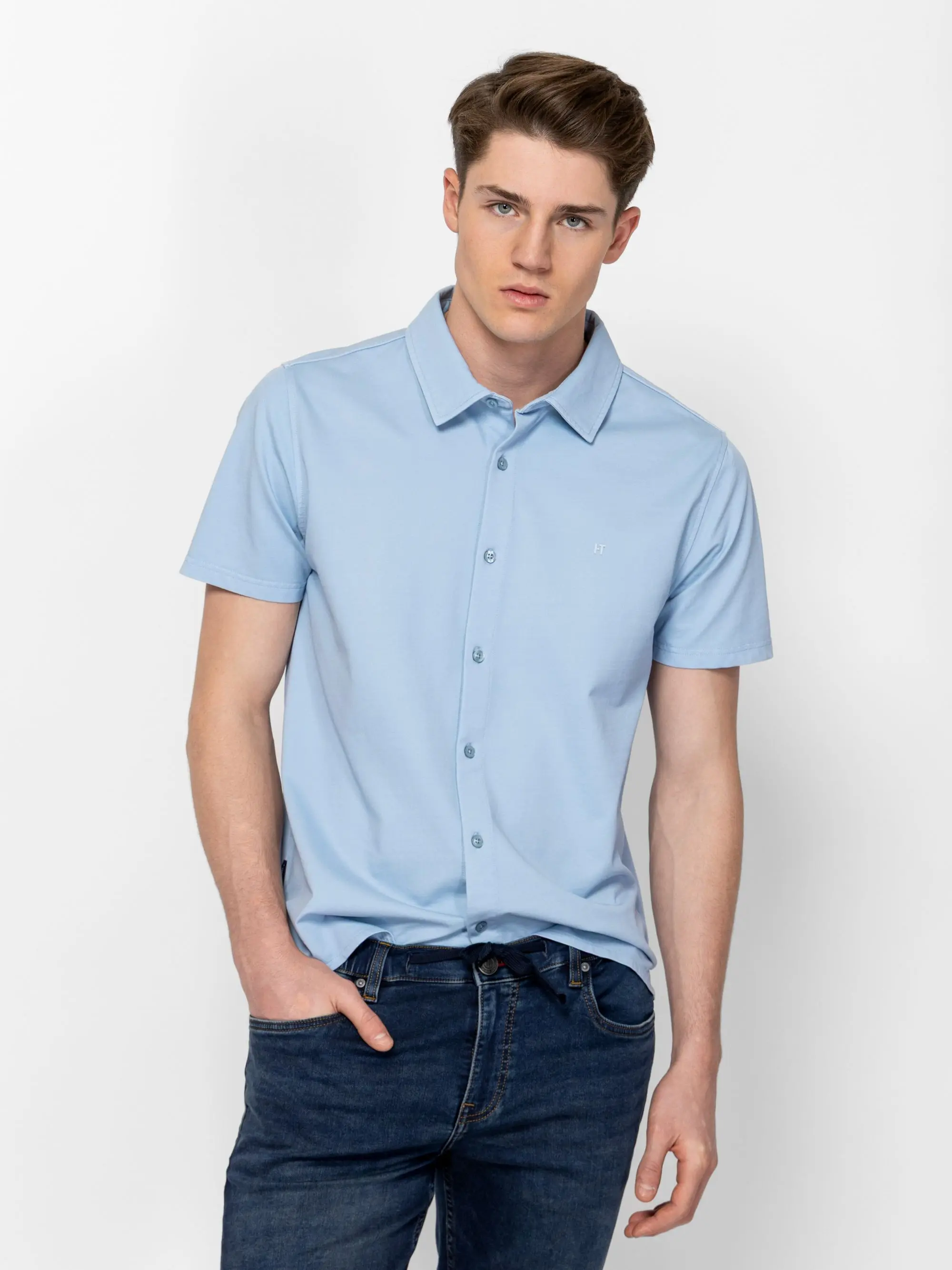 Heavy Tools - DENSO / LIGHTBLUE - Férfi ing