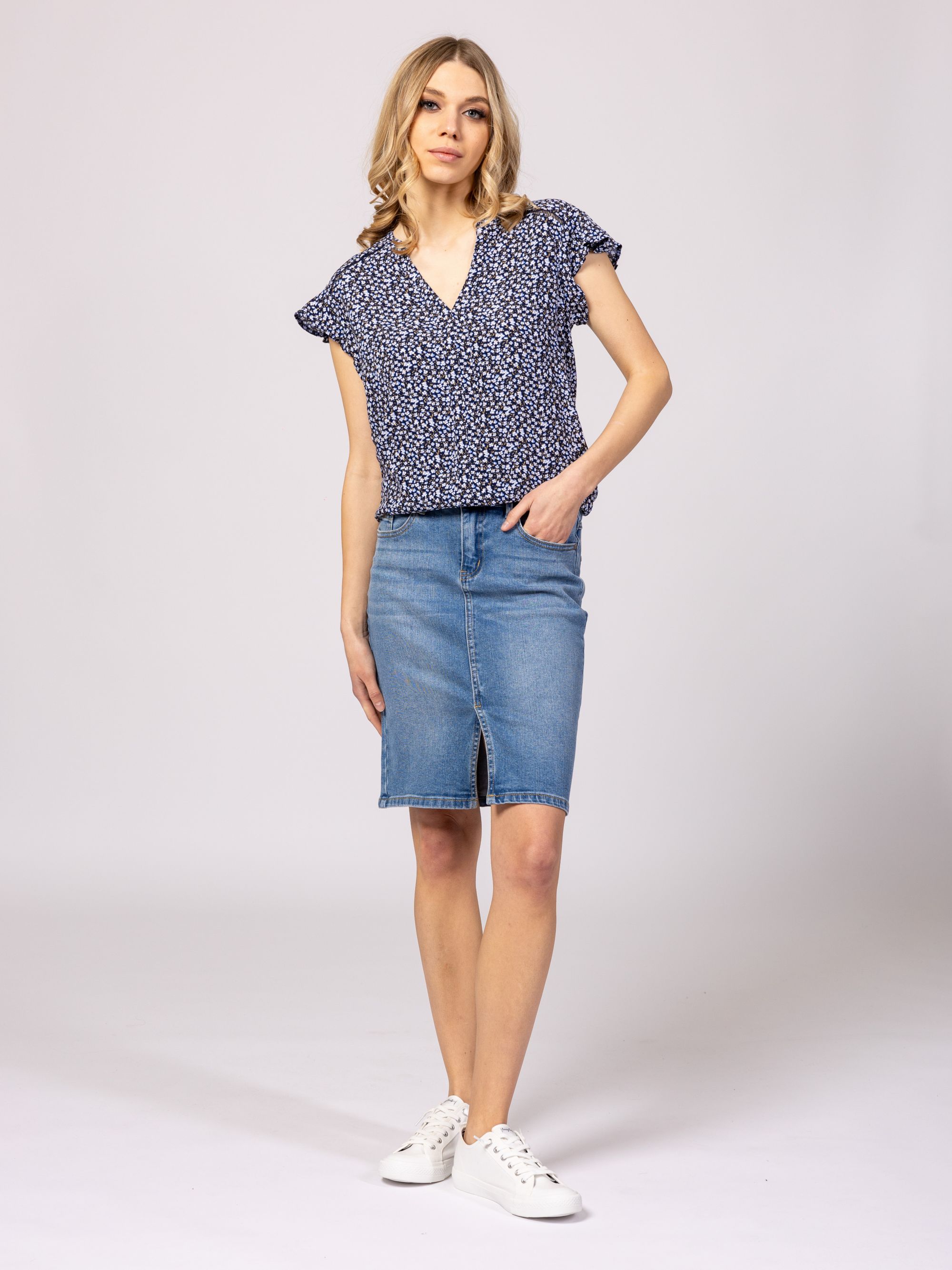 Heavy Tools - RUSTY / FLORA - Női blúz