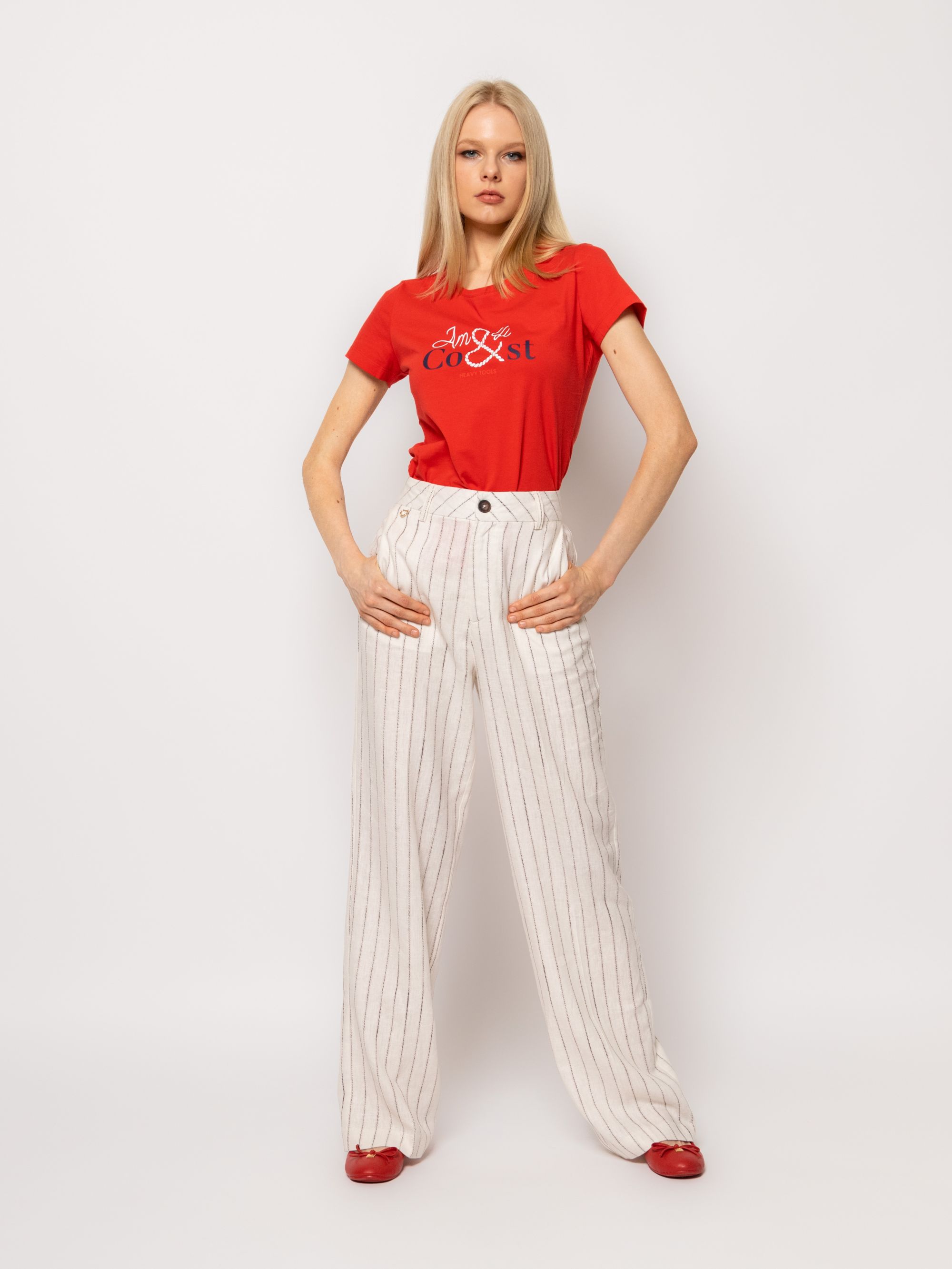 Heavy Tools - FIBY / STRIPED - Elegáns Női nadrág