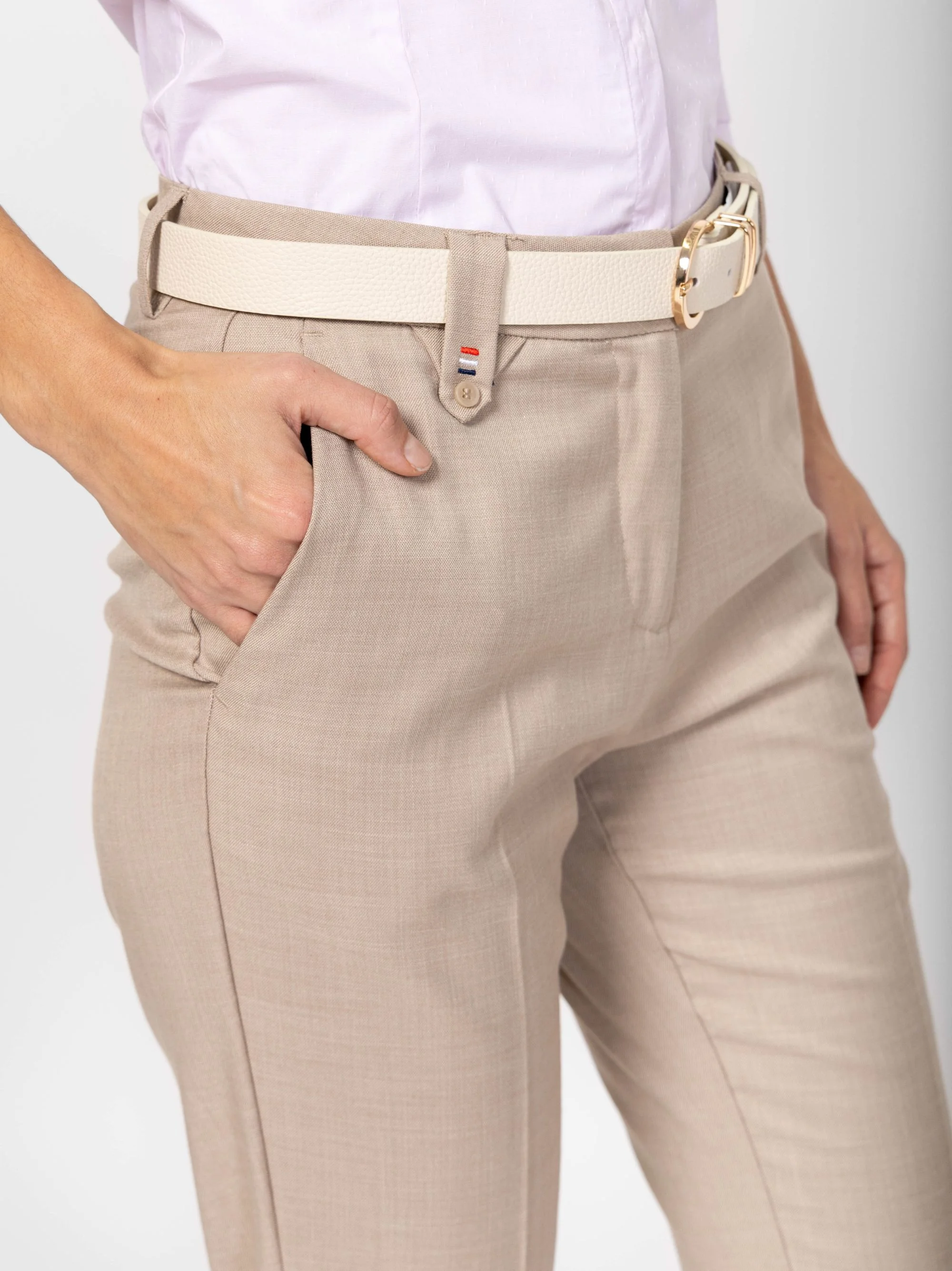 Heavy Tools - FREMILLA / BEIGE - Elegáns Női nadrág