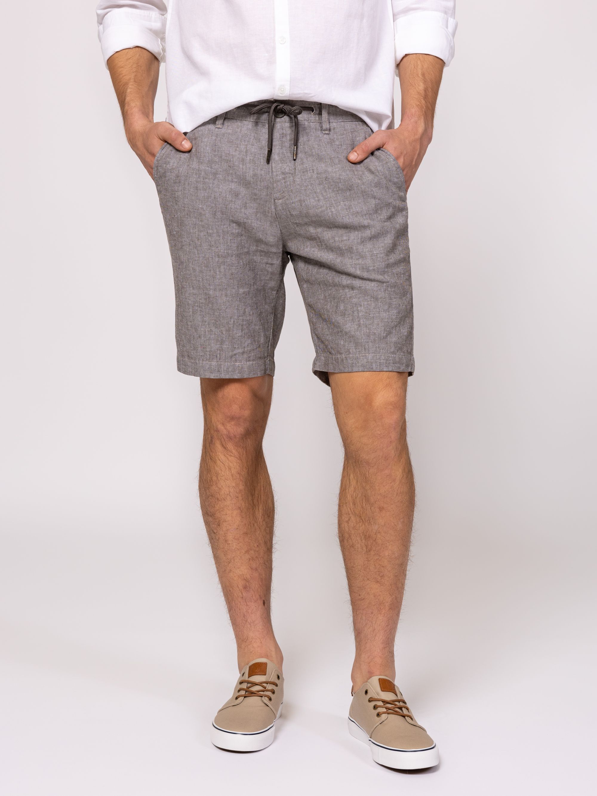 Heavy Tools - WALERIO / OLIVE - Elegáns Férfi rövidnadrág