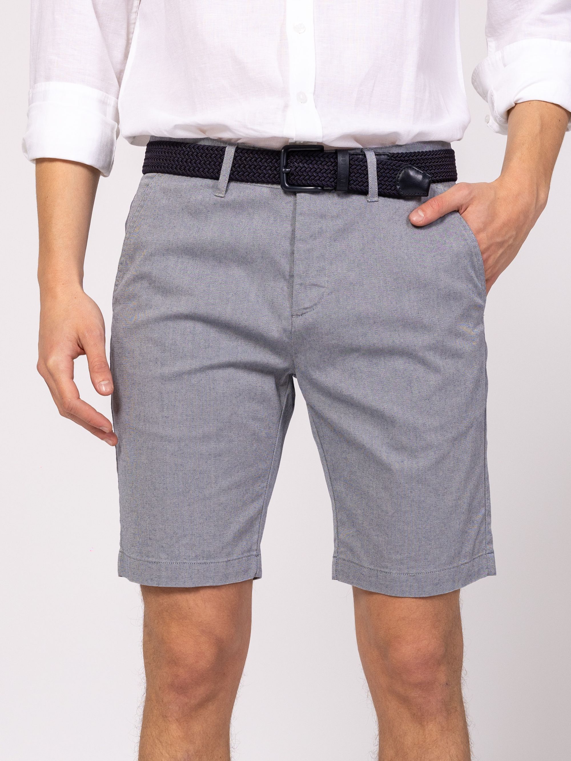 Heavy Tools - WALKER / LIGHTGRAY - Elegáns Férfi rövidnadrág