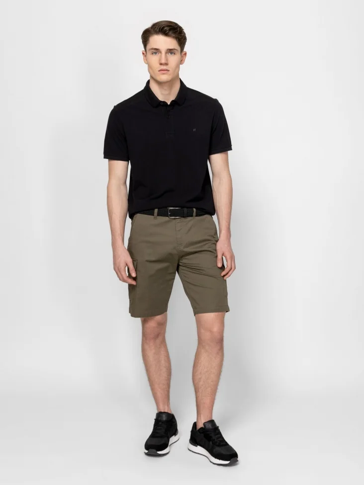 Heavy Tools - WINSTER / KHAKI - Elegáns Férfi rövidnadrág