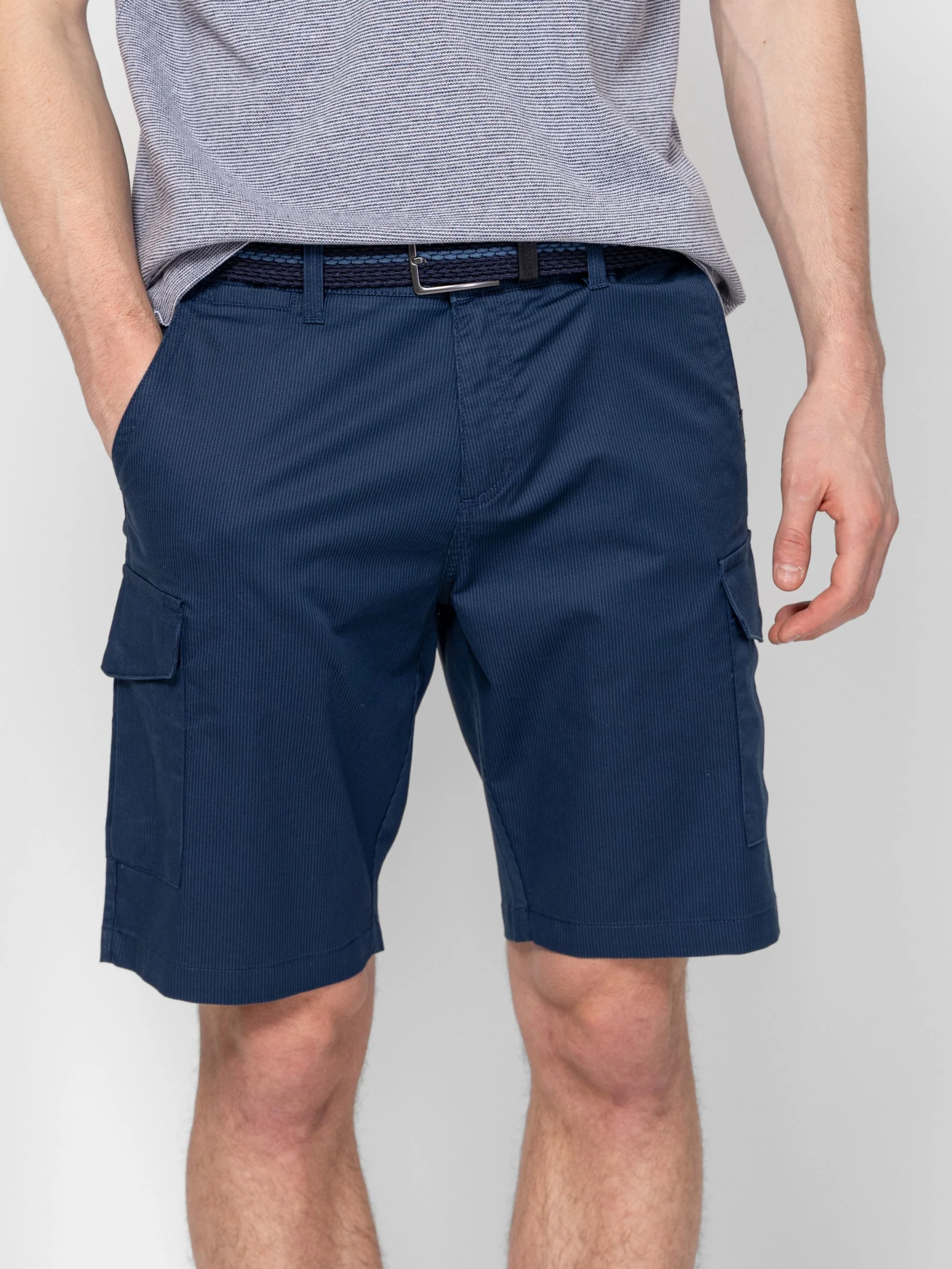 Heavy Tools - WINSTER / NAVY - Elegáns Férfi rövidnadrág